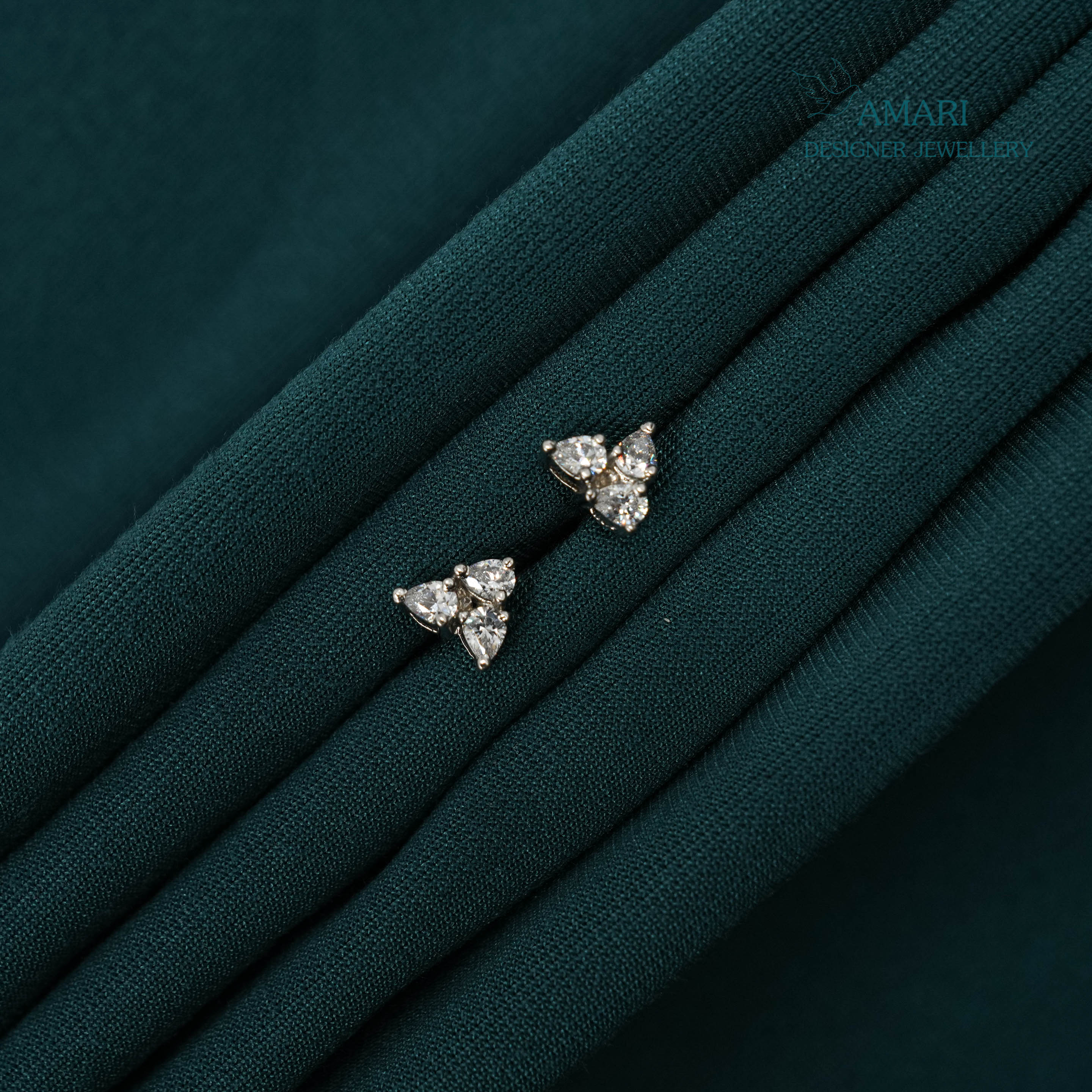 Everyday Glam Silver Earrings -