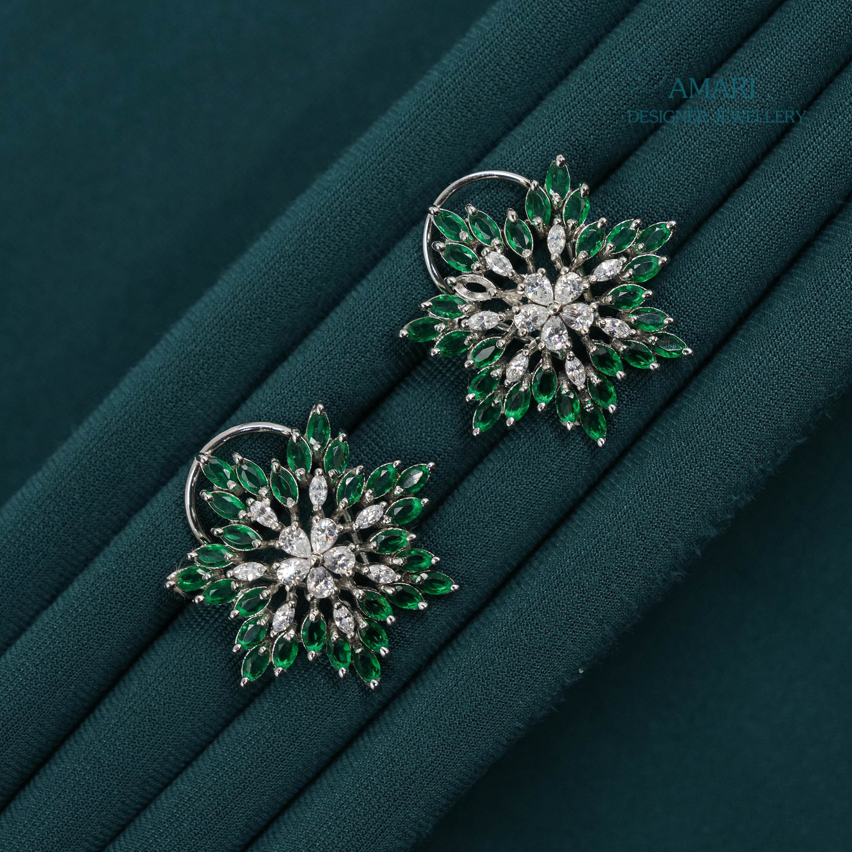 Soft Touch Silver Earrings -