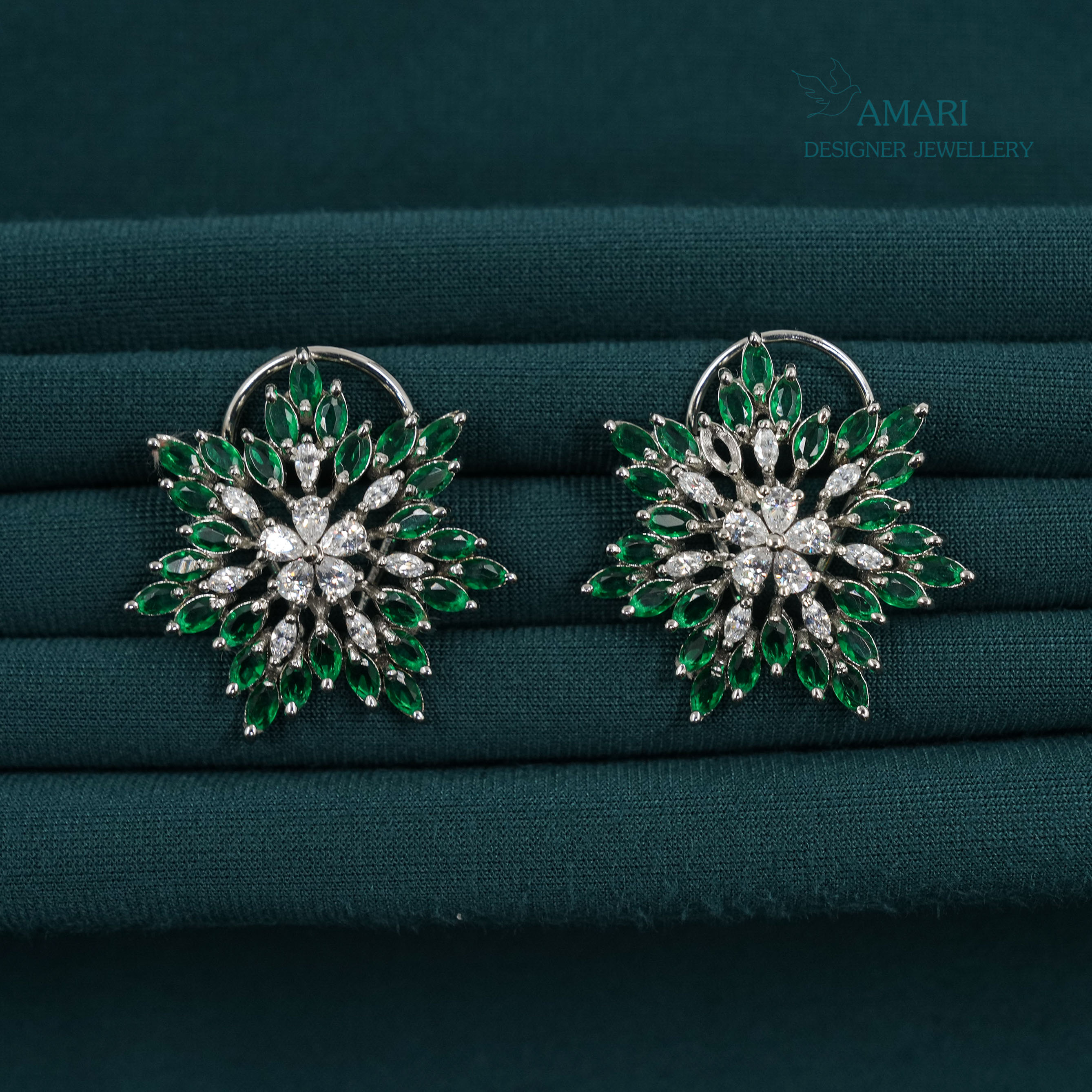 Soft Touch Silver Earrings -