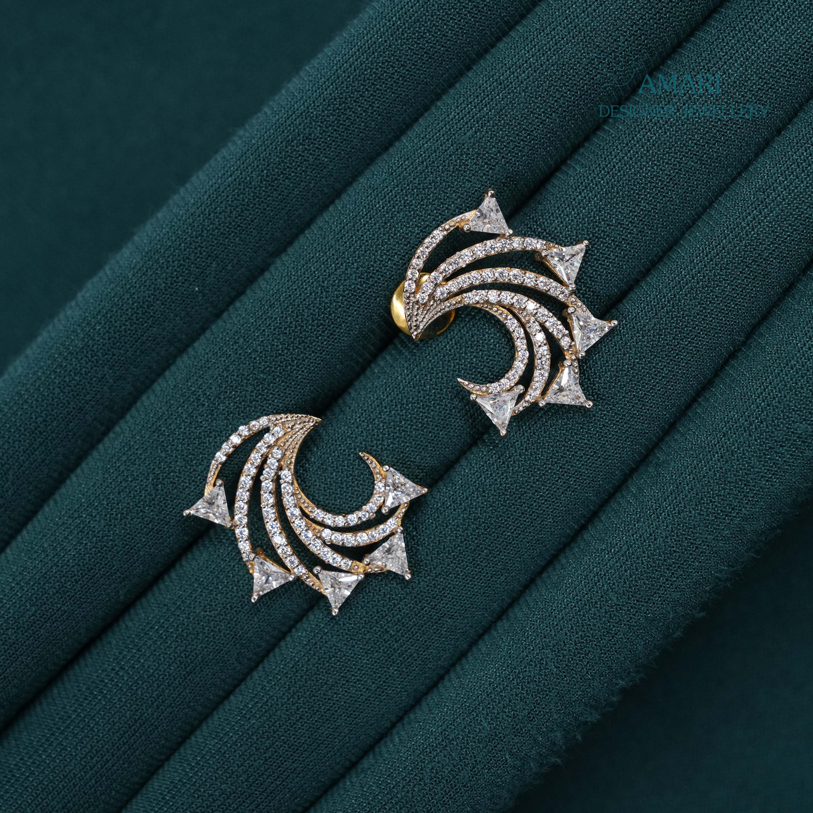 Bold Simplicity Silver Earrings -