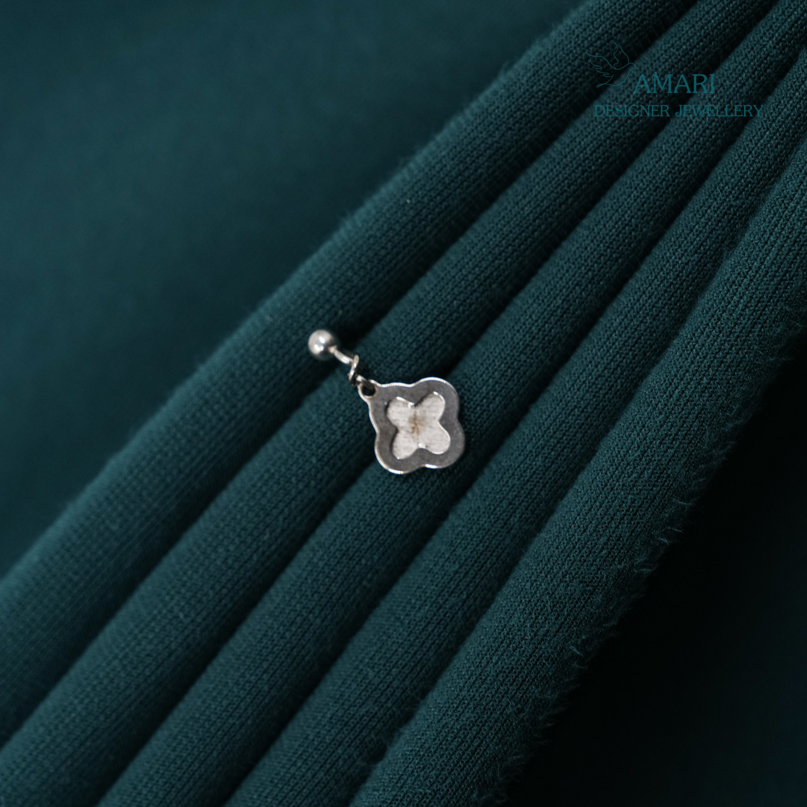 Pure Style Silver Earrings -