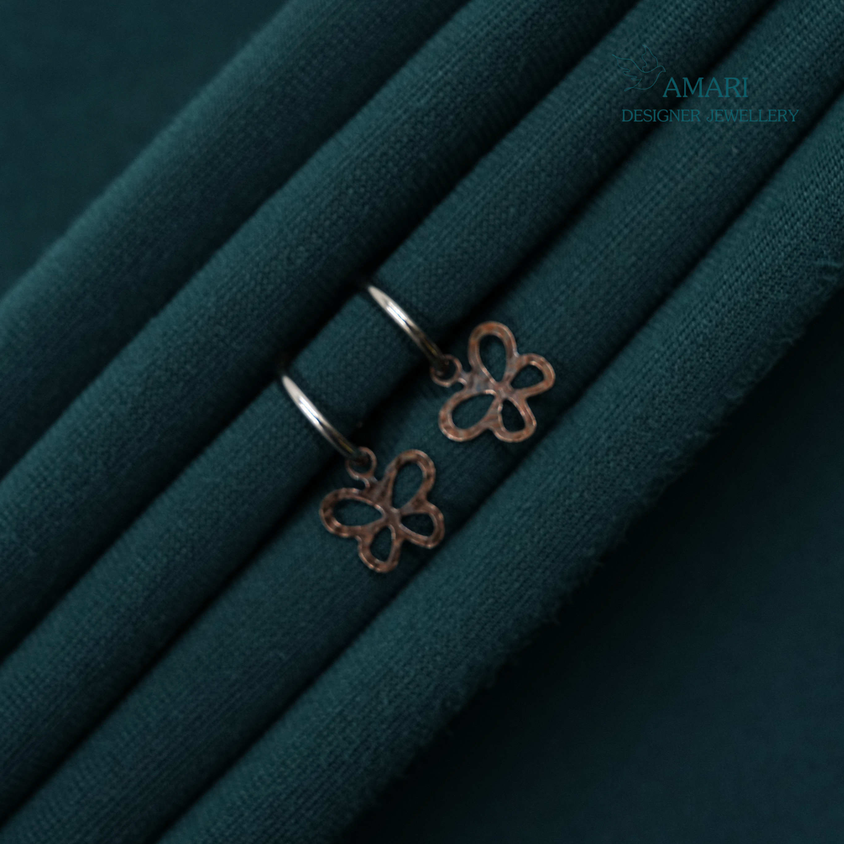 Fresh Elegance Silver Earrings -