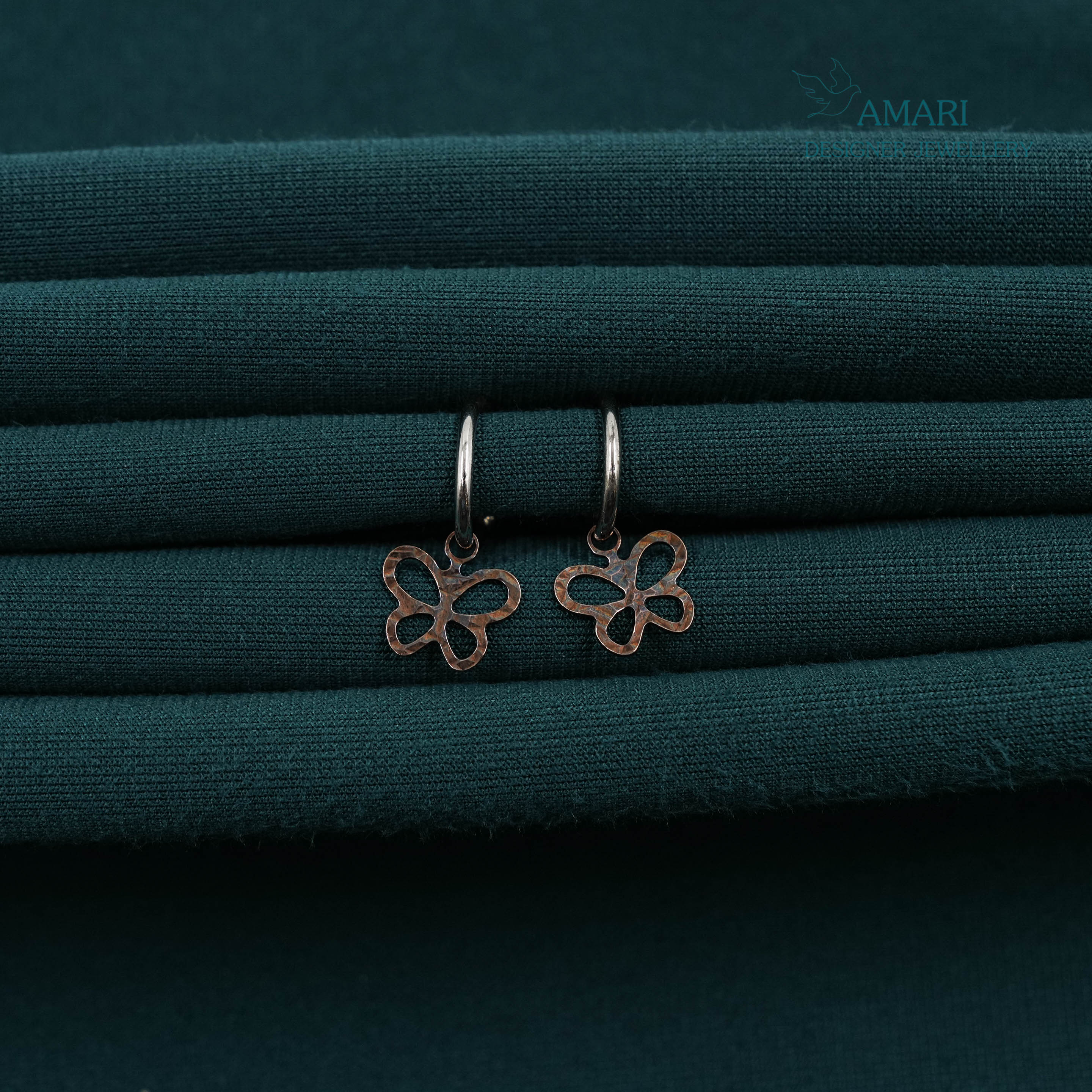 Fresh Elegance Silver Earrings -