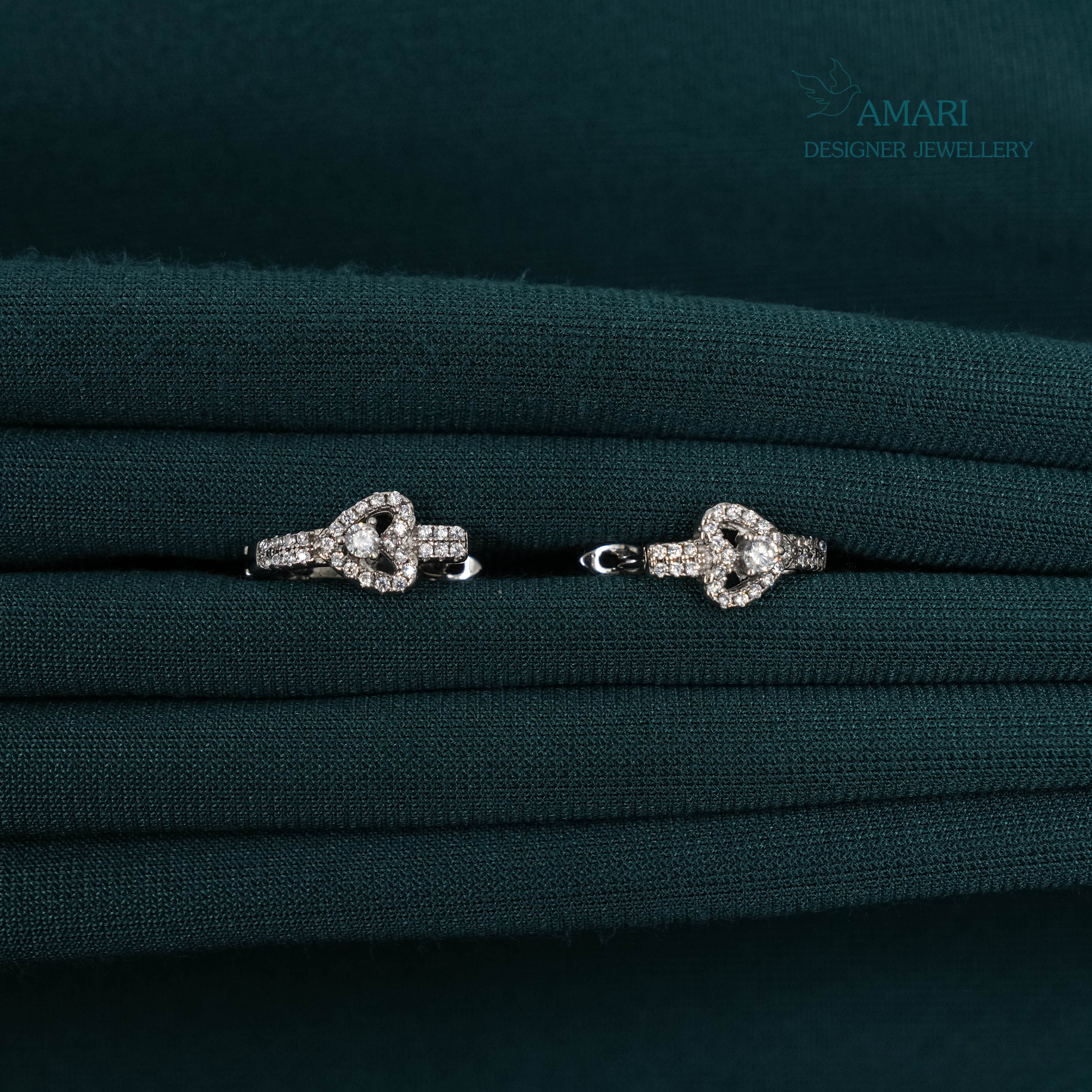 Subtle Luxe Silver Earrings -