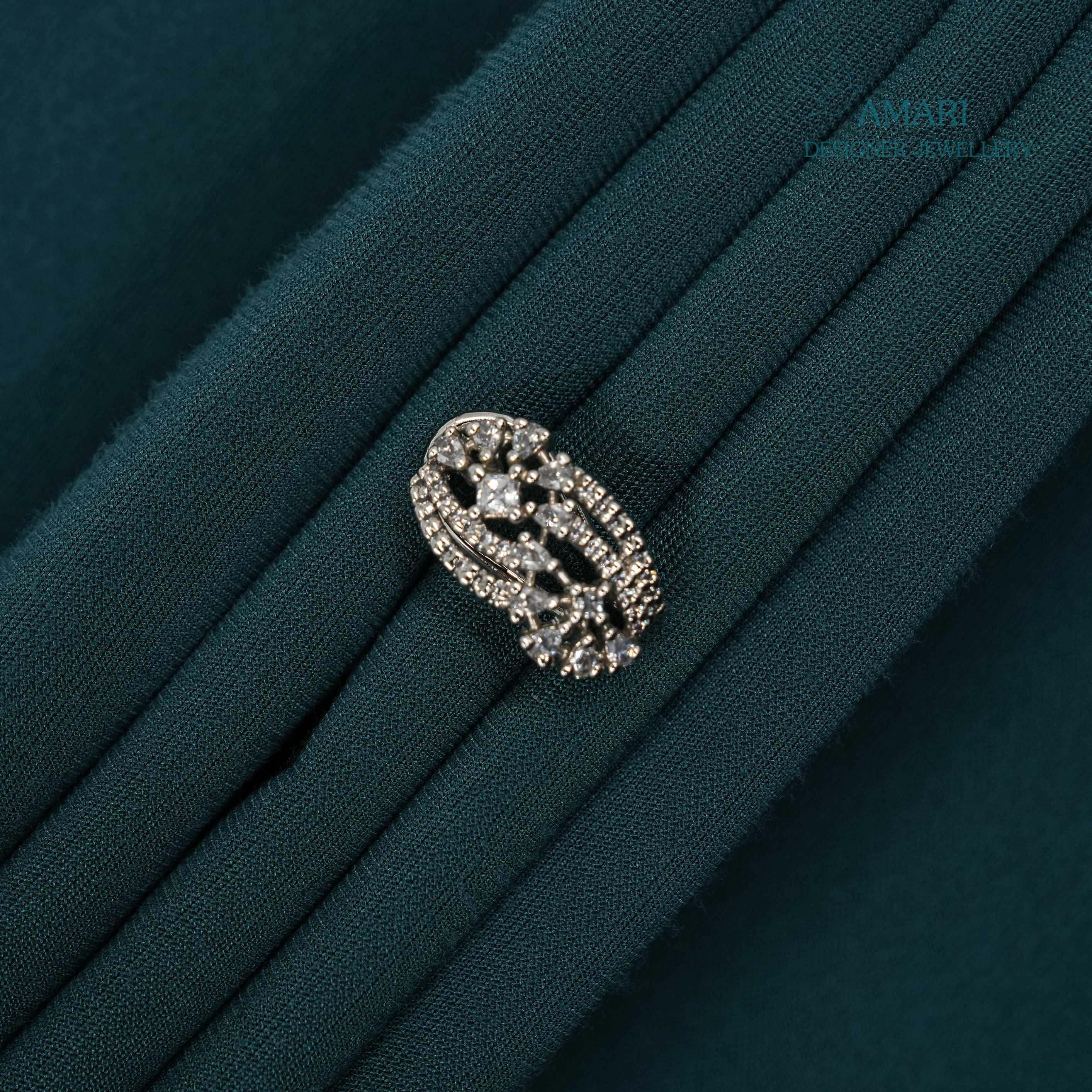 Refined Shine Silver Earrings -