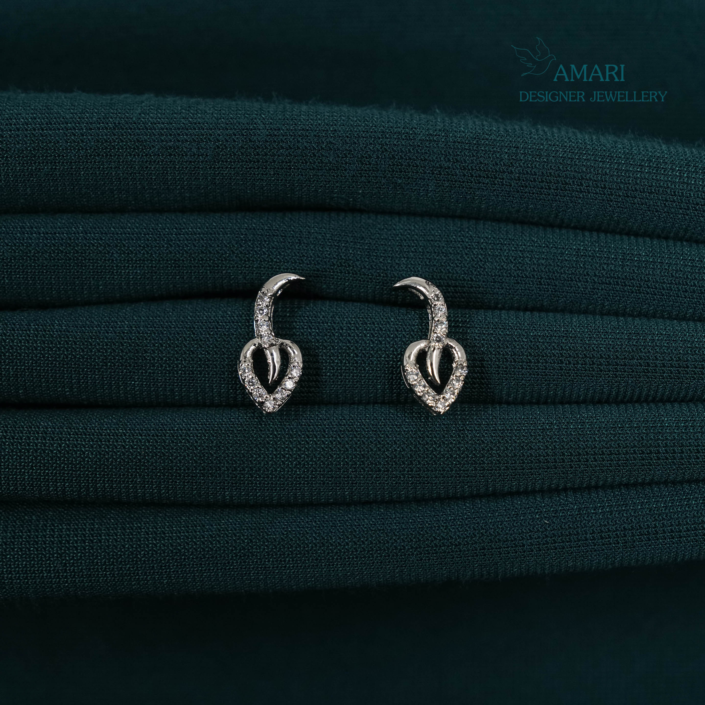 Chic Essentials Silver Earrings -