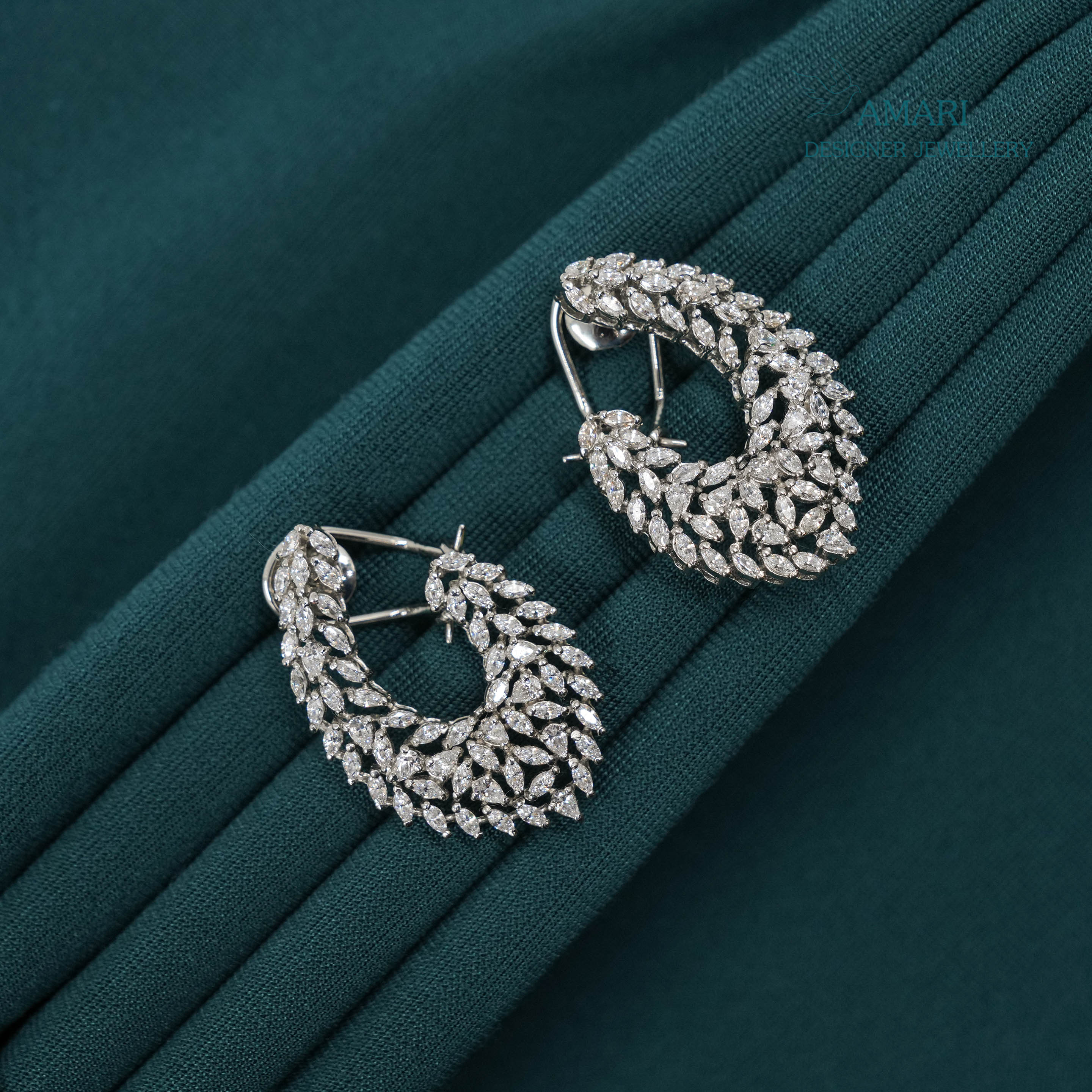 Subtle Elegance Silver Earrings -