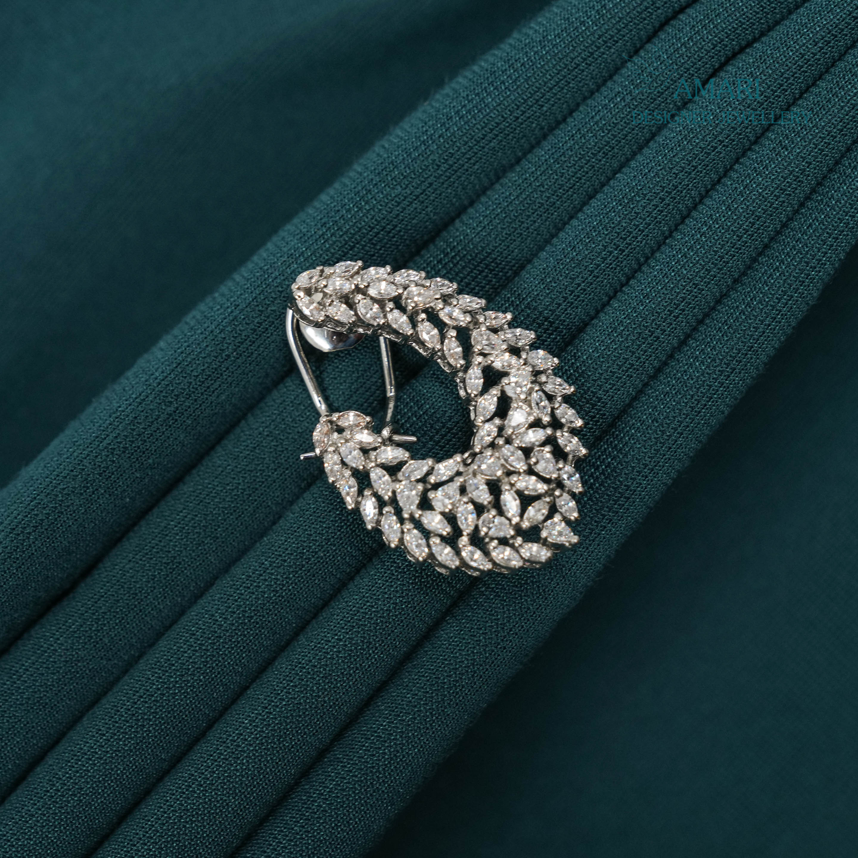 Subtle Elegance Silver Earrings -