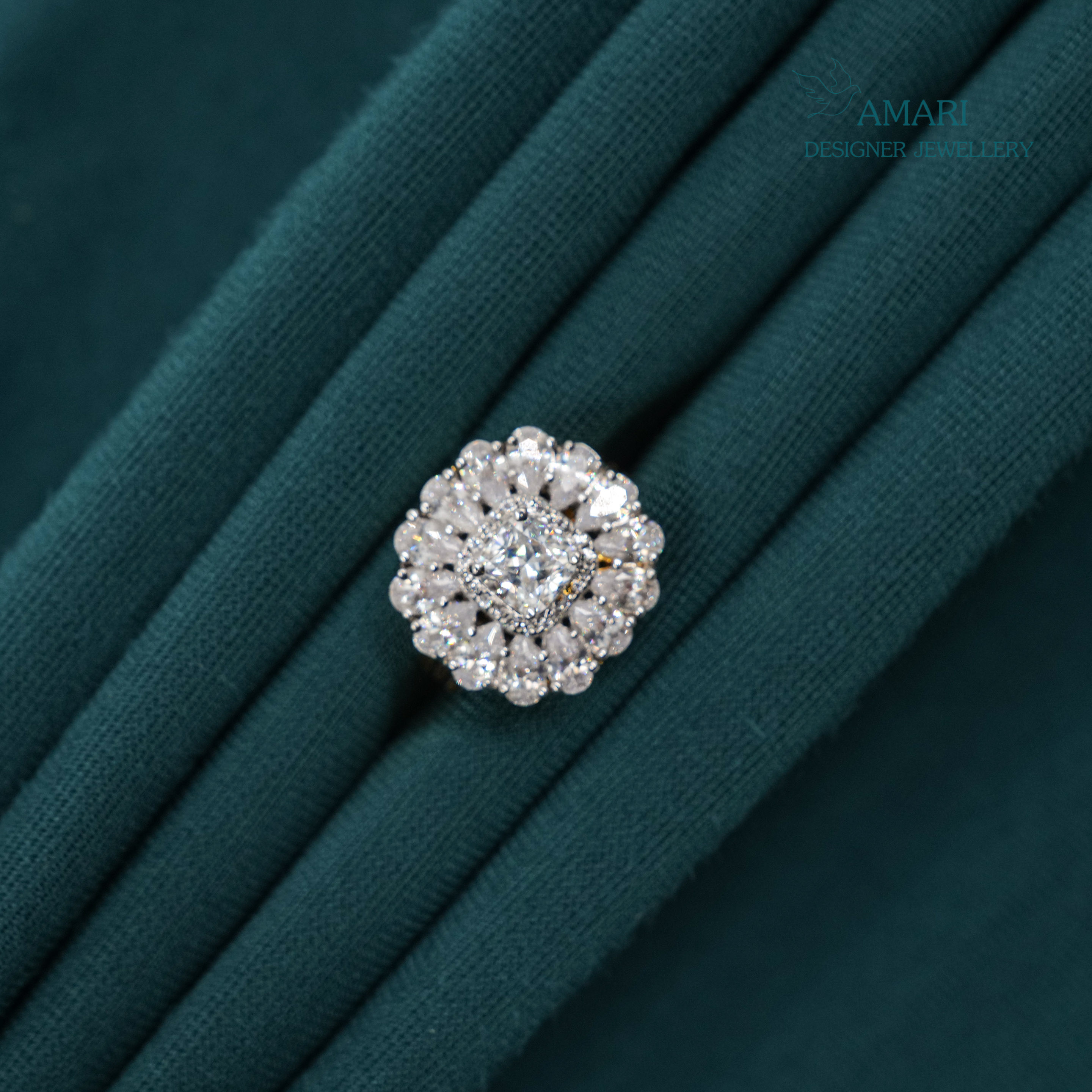 Graceful Silver Ring -