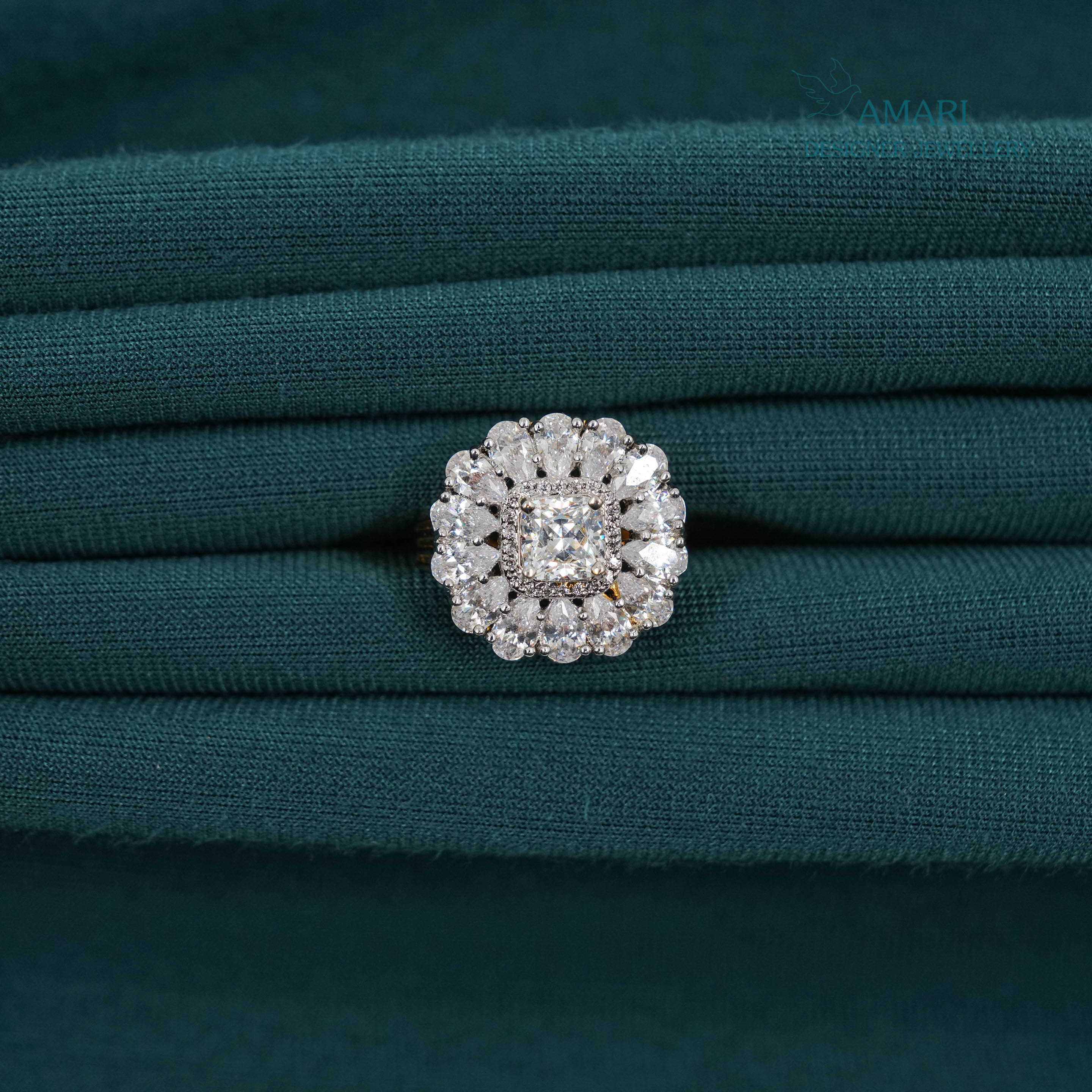 Graceful Silver Ring -