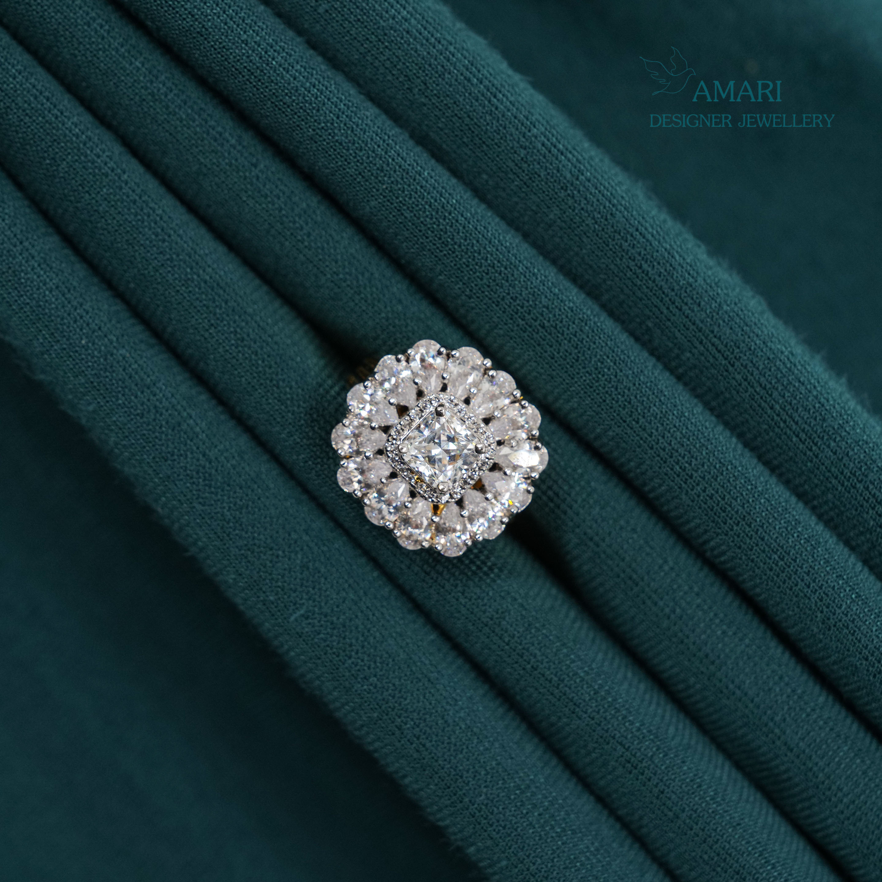 Graceful Silver Ring -