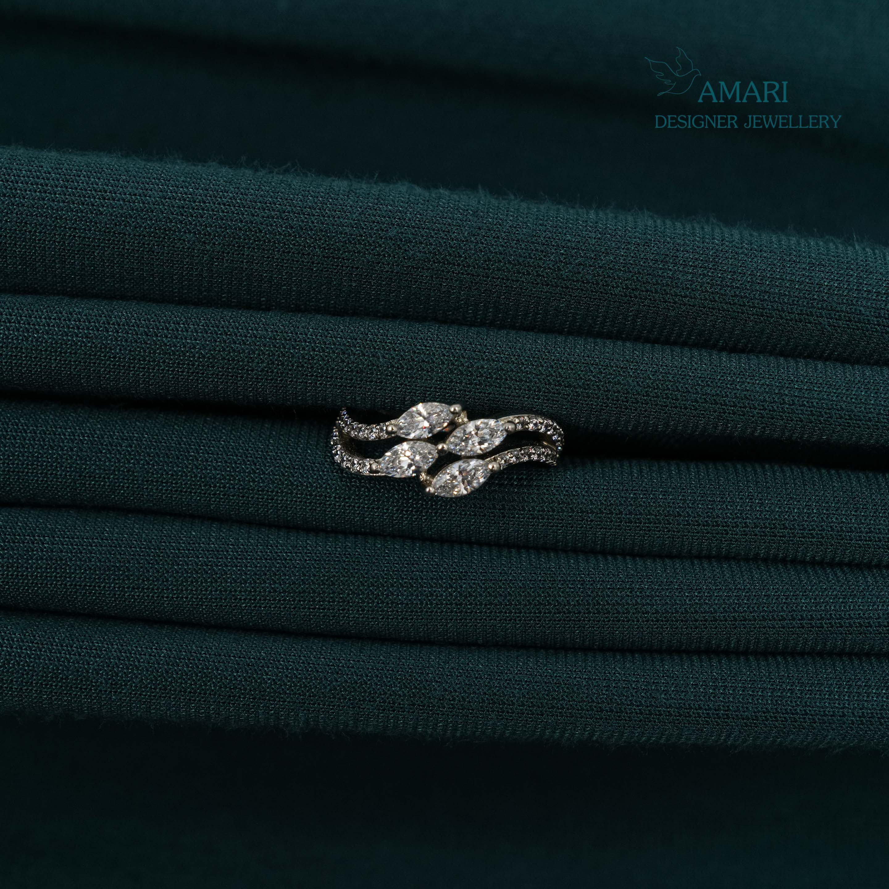 Bright Silver Ring -