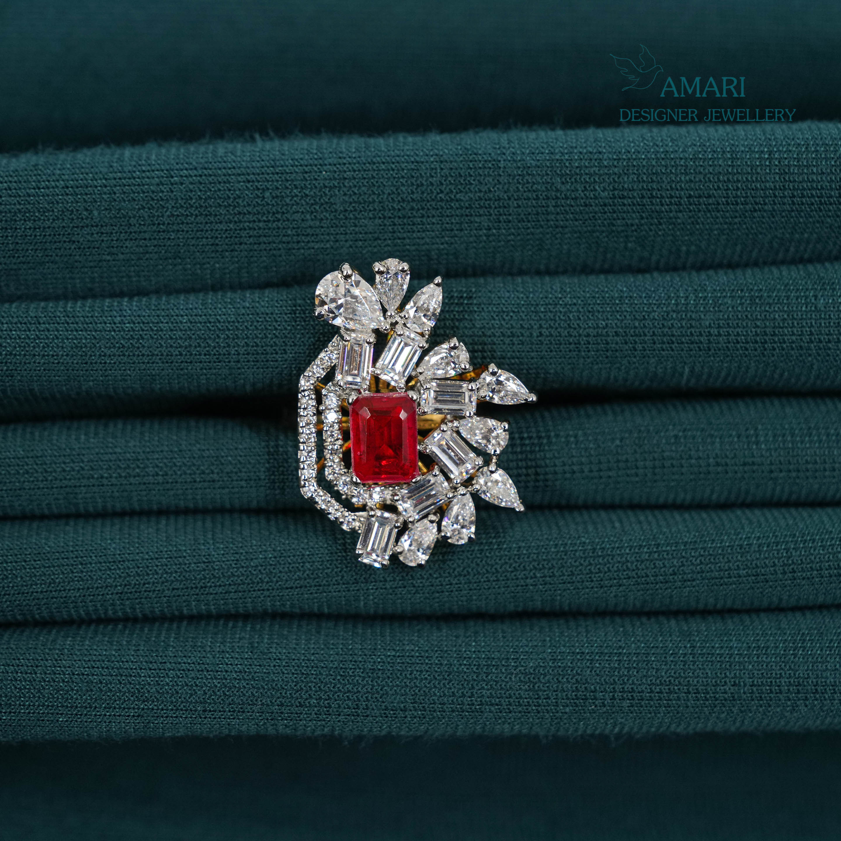 Pure Elegance Silver Ring -