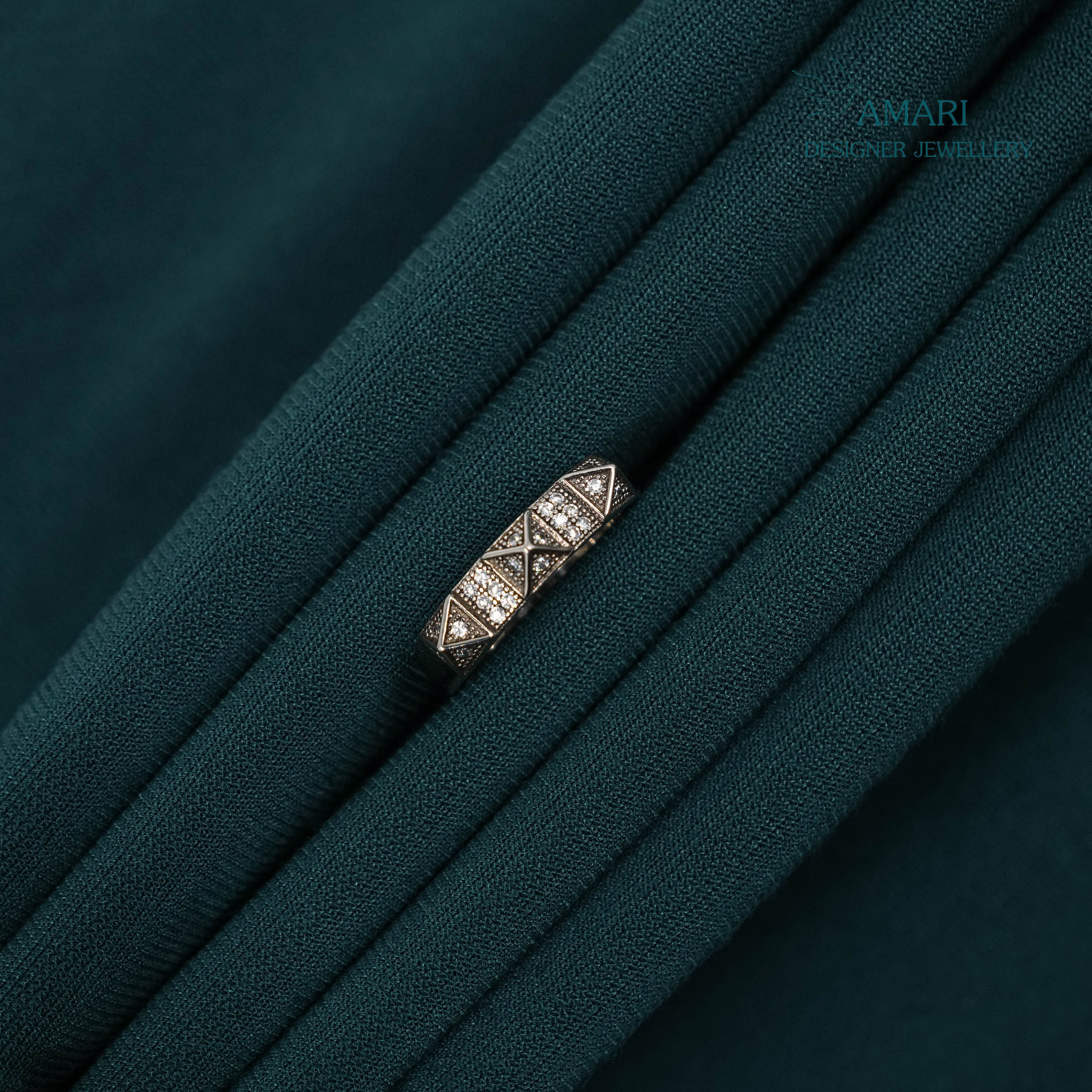 Gentle Shine Silver Ring -