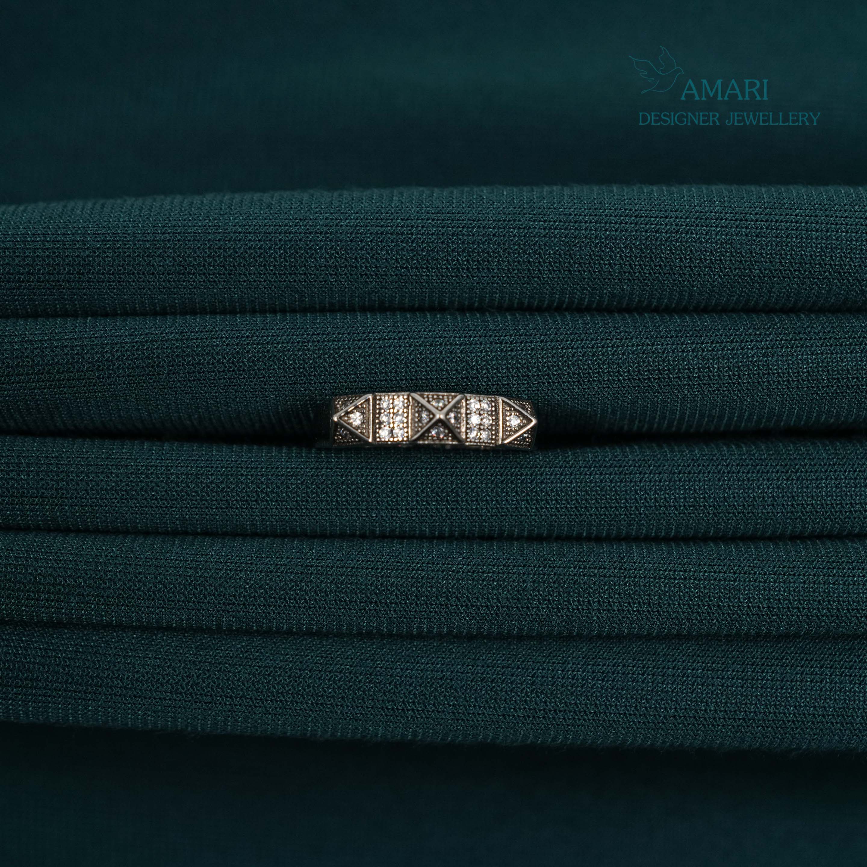 Gentle Shine Silver Ring -