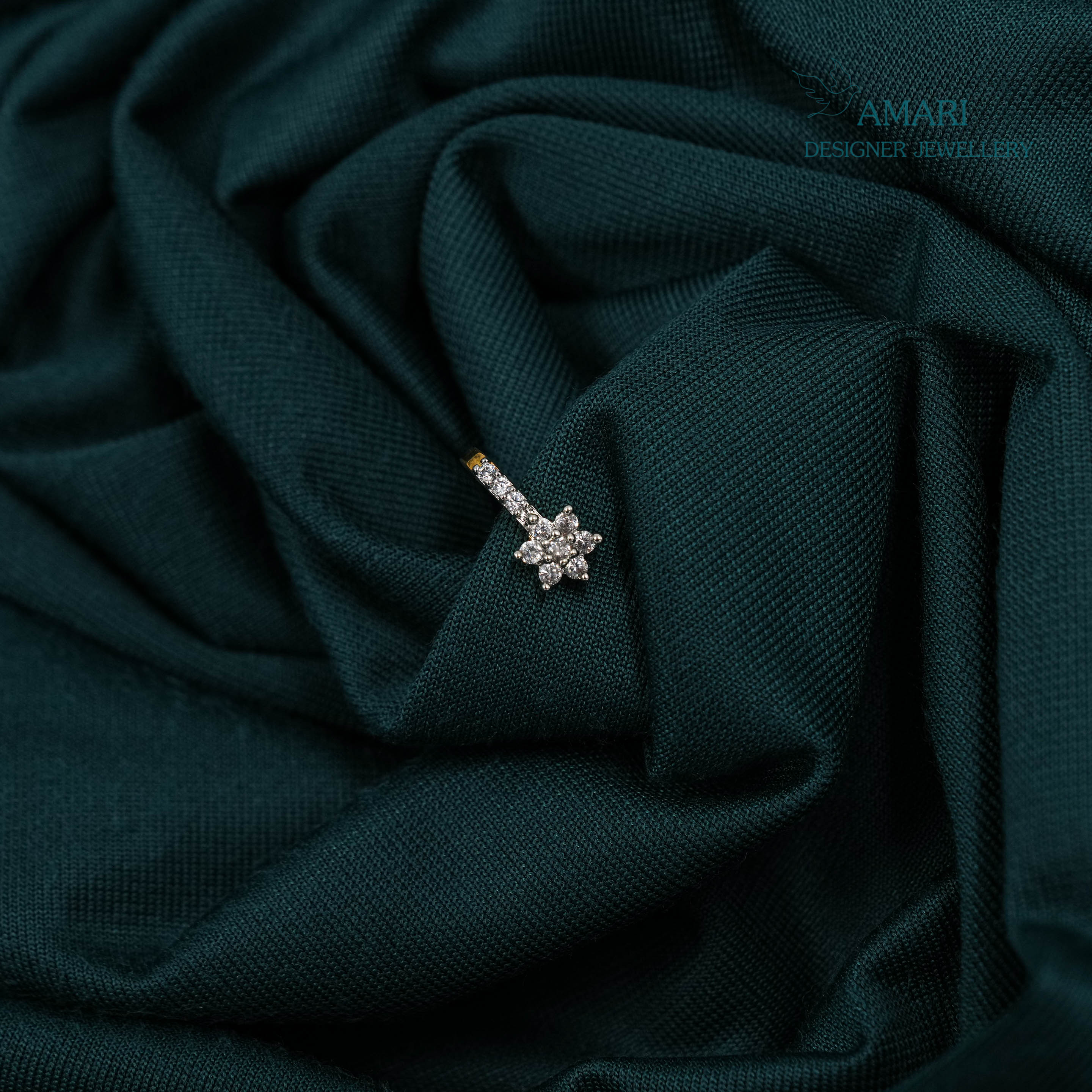 Elegant Pressing Nose Ring -