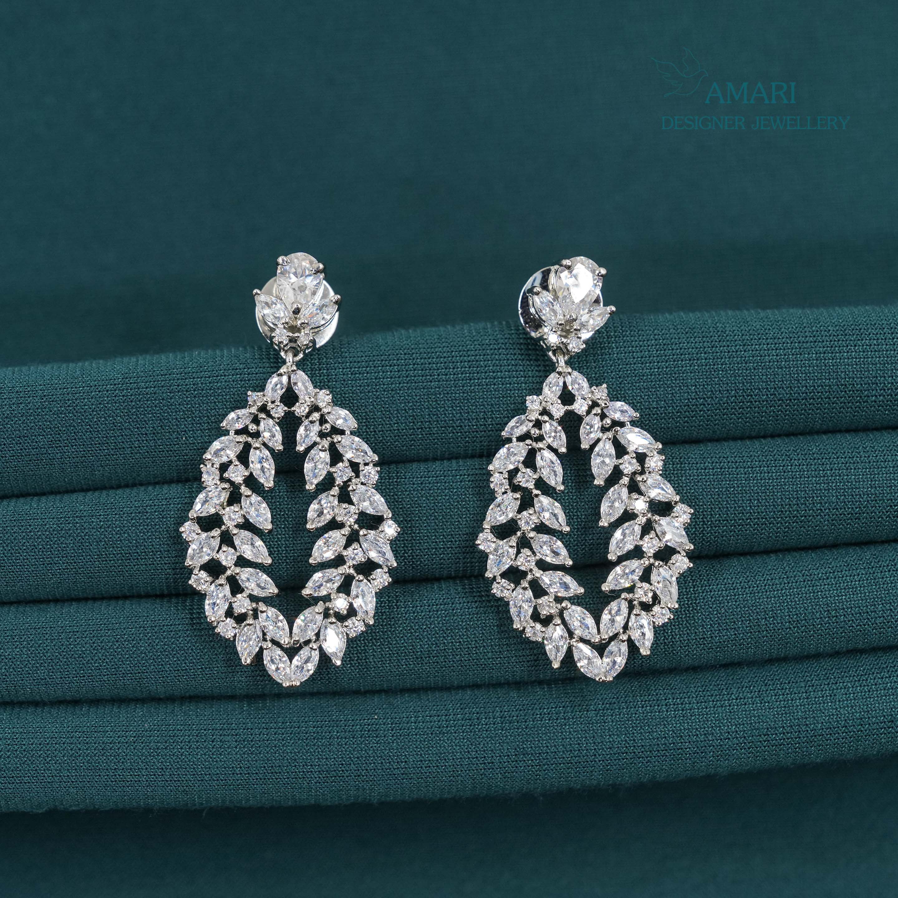Sleek Classic Silver Earrings -
