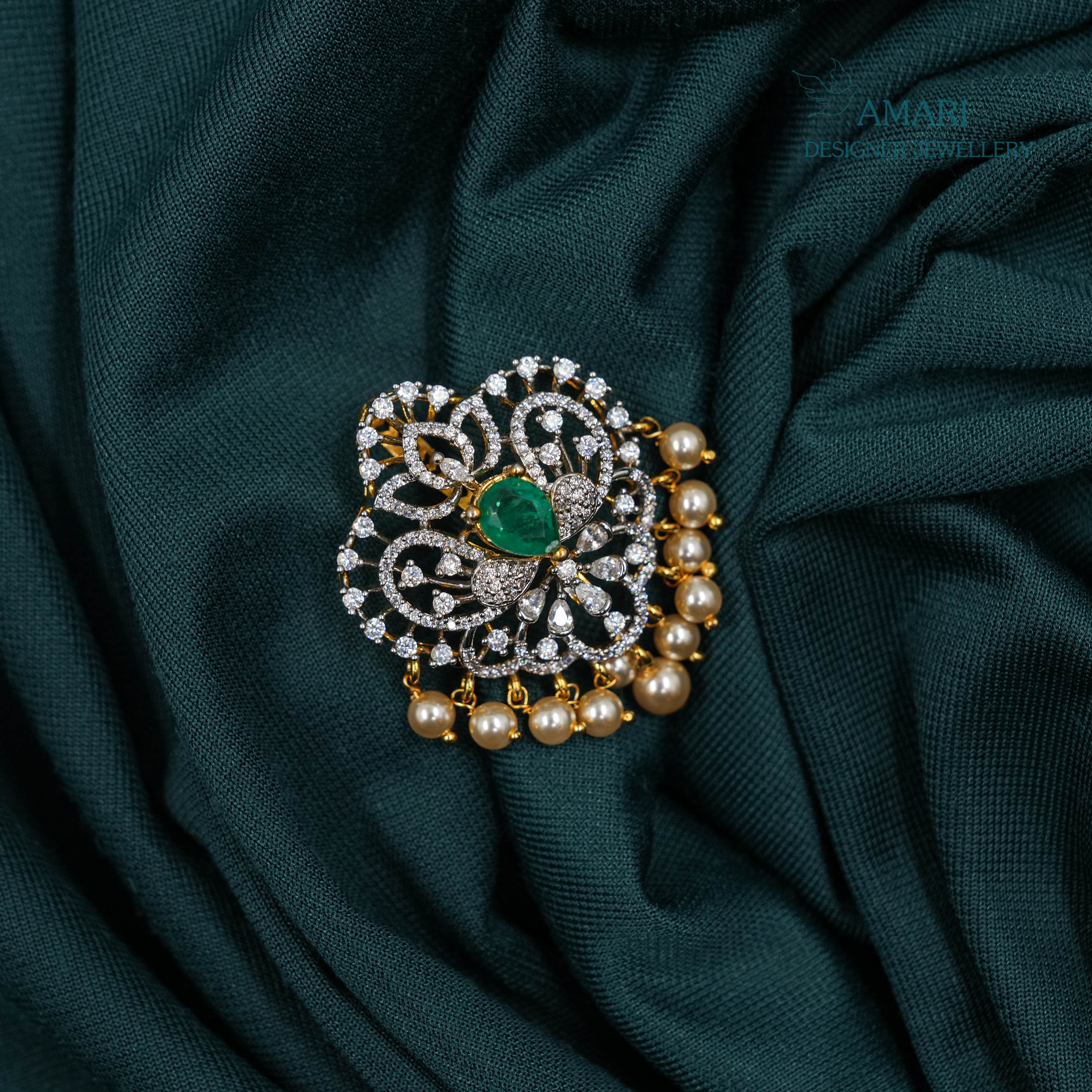 Emerald Cut Versatile Pendant Set