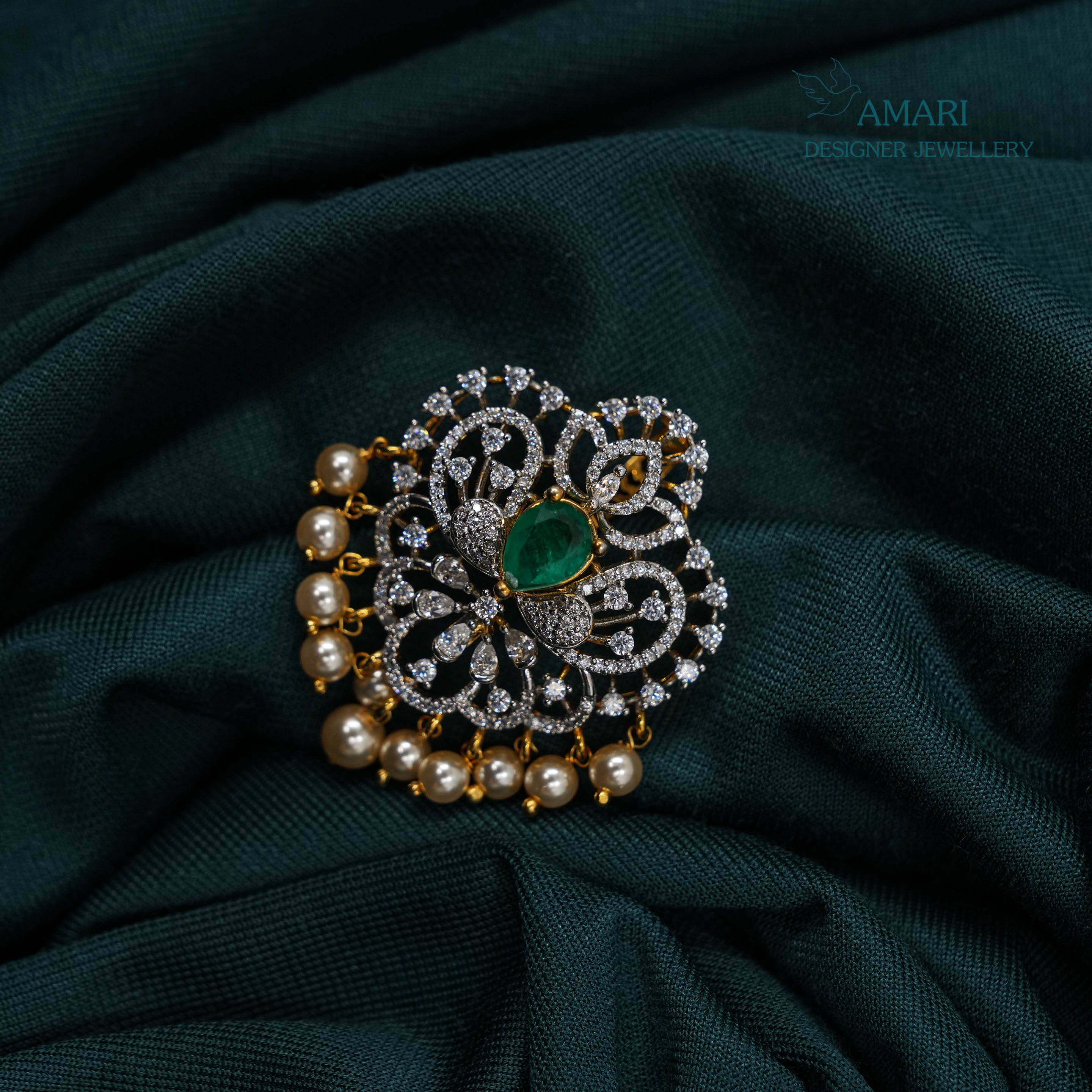 Emerald Cut Versatile Pendant Set -