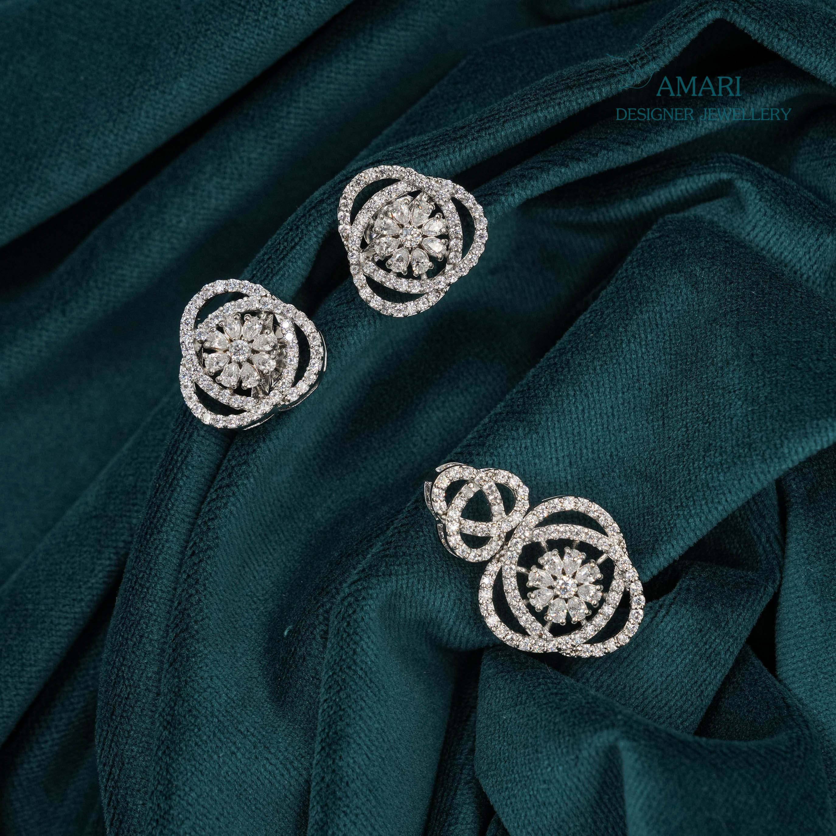 Versatile Floral Pendant Set -