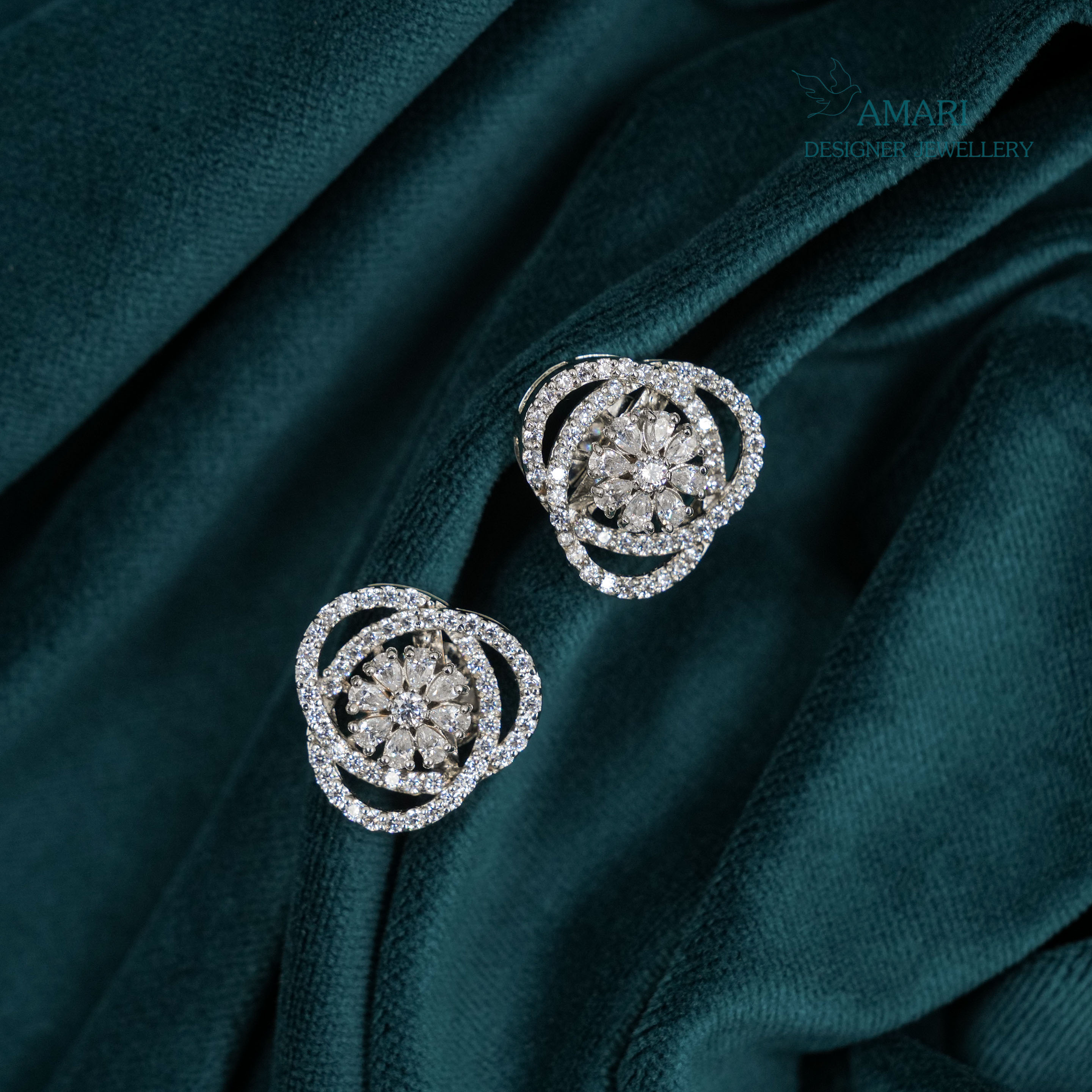 Versatile Floral Pendant Set -