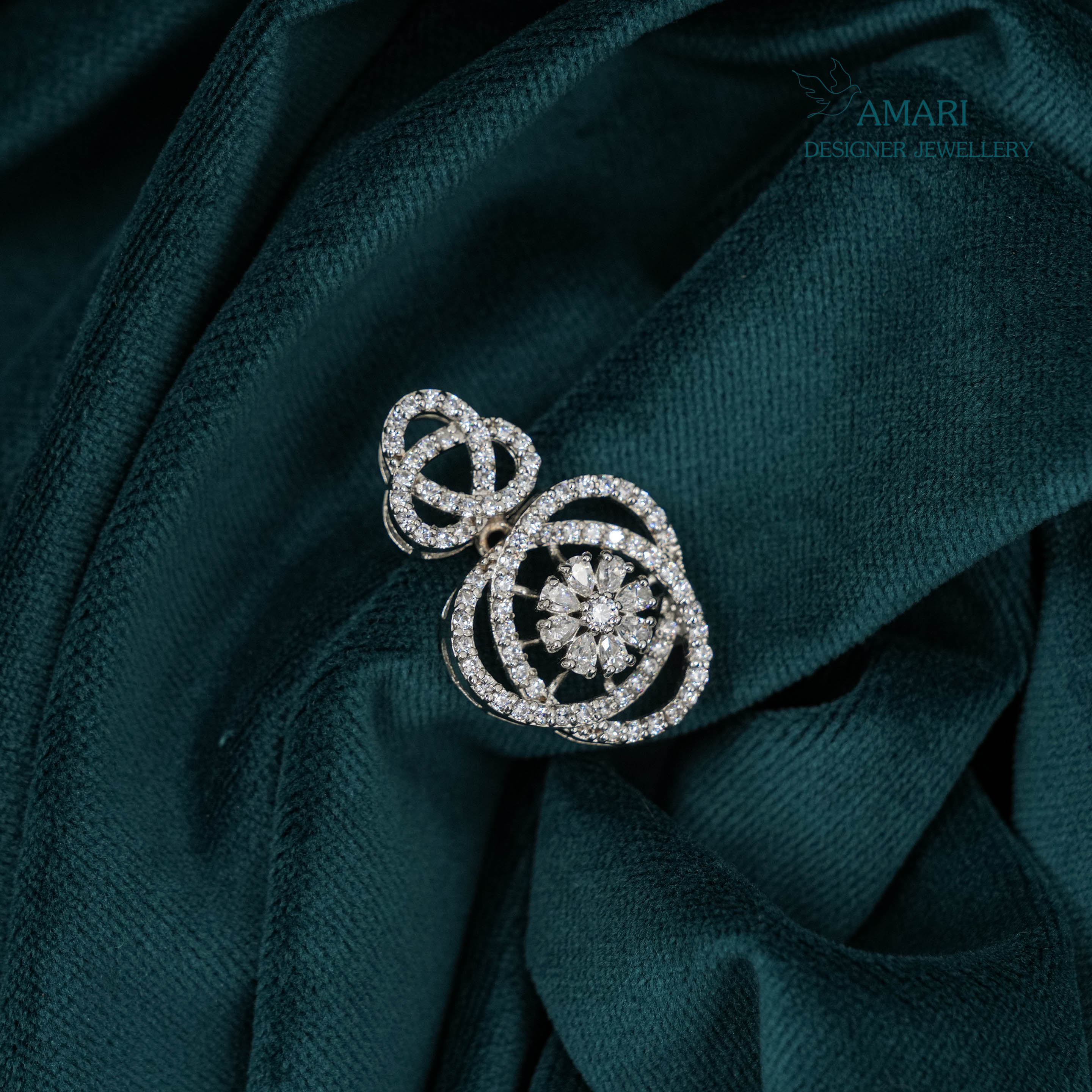 Versatile Floral Pendant Set -