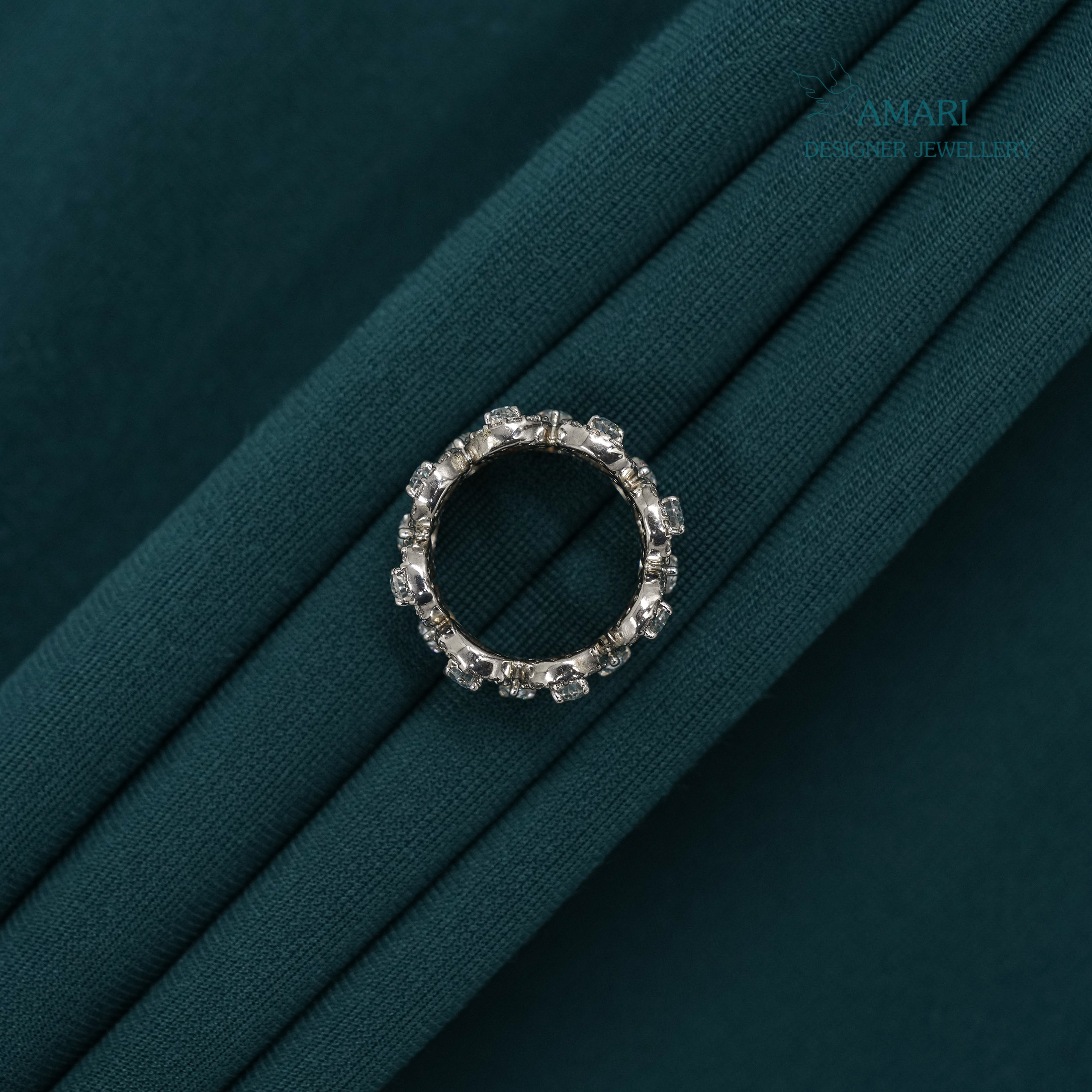 Classy Touch Silver Ring -