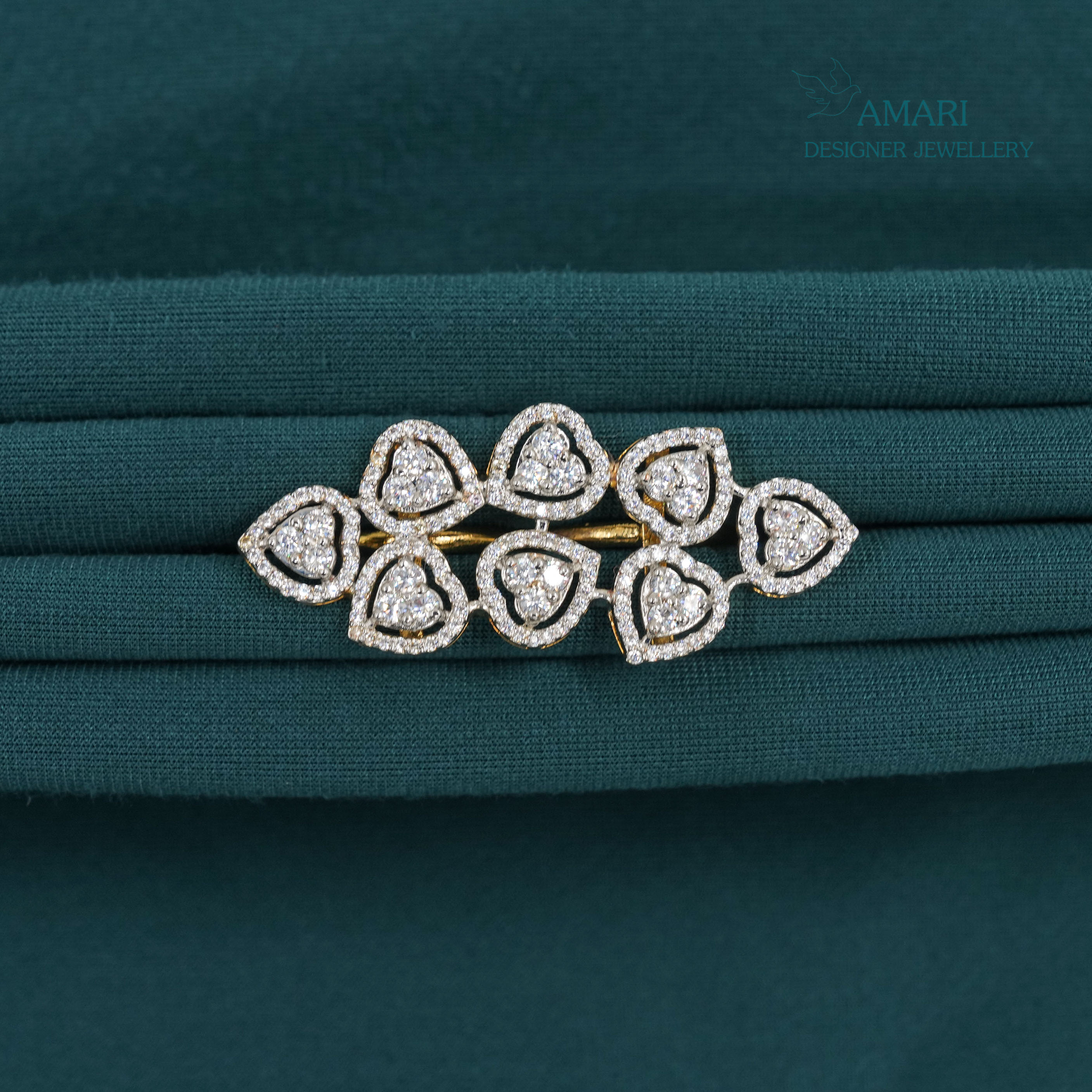 Timeless Glow Silver Ring -