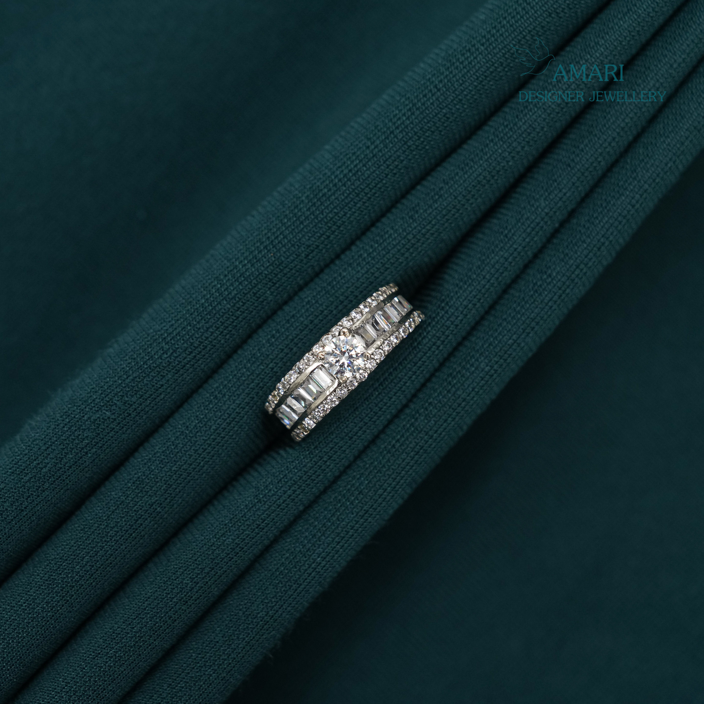 Shine On Silver Ring -