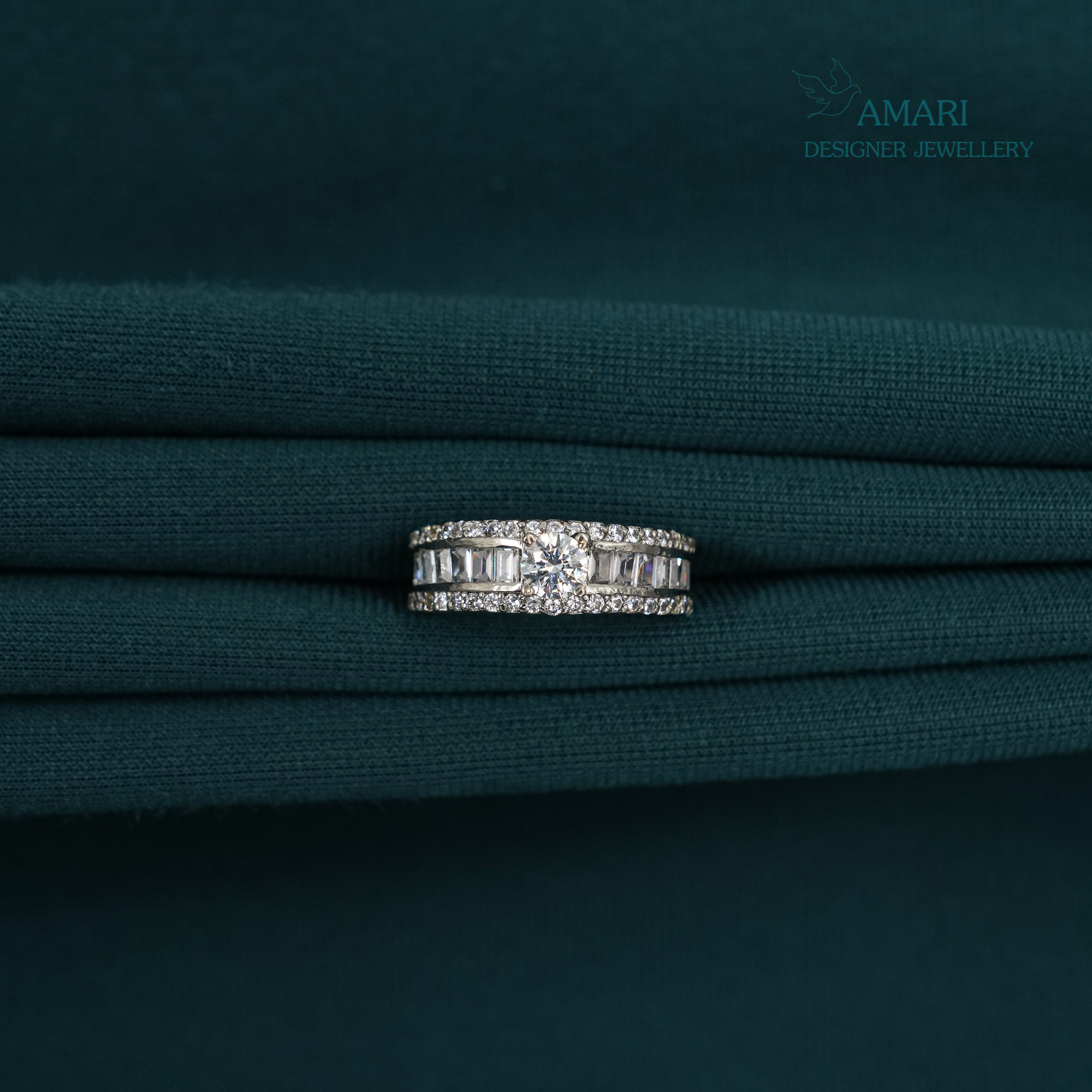 Shine On Silver Ring -