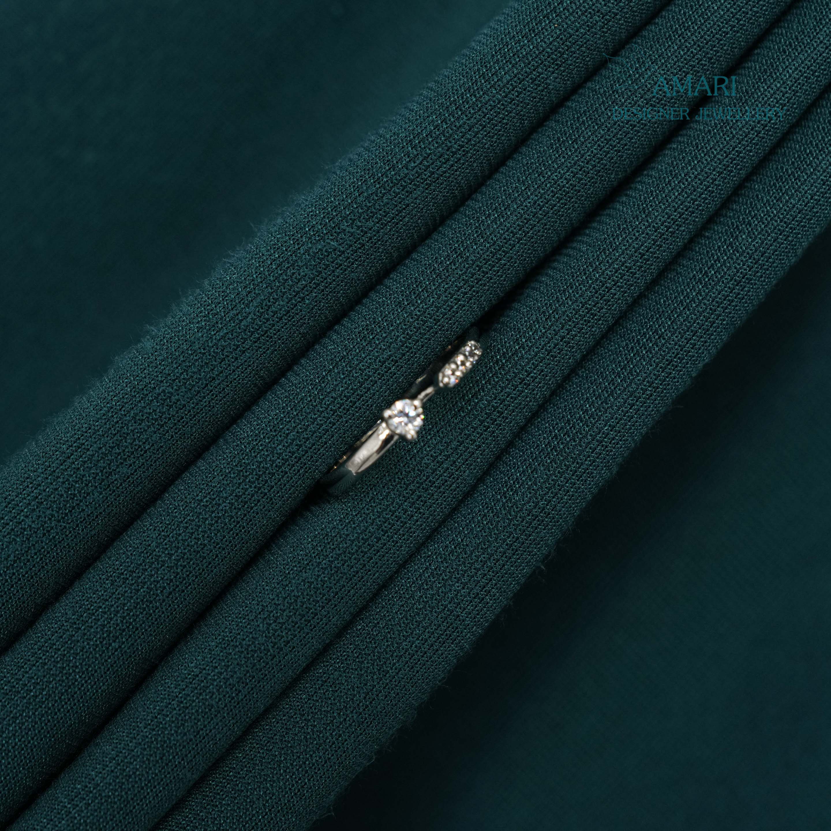 Calm Grace Silver Ring