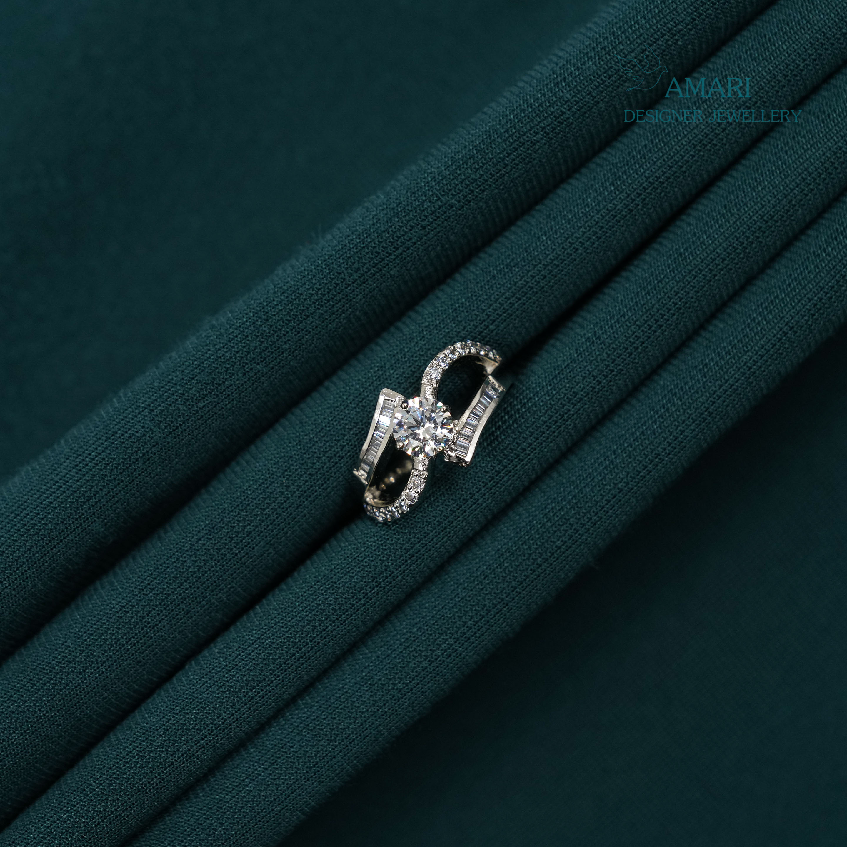 Premium Feel Silver Ring -