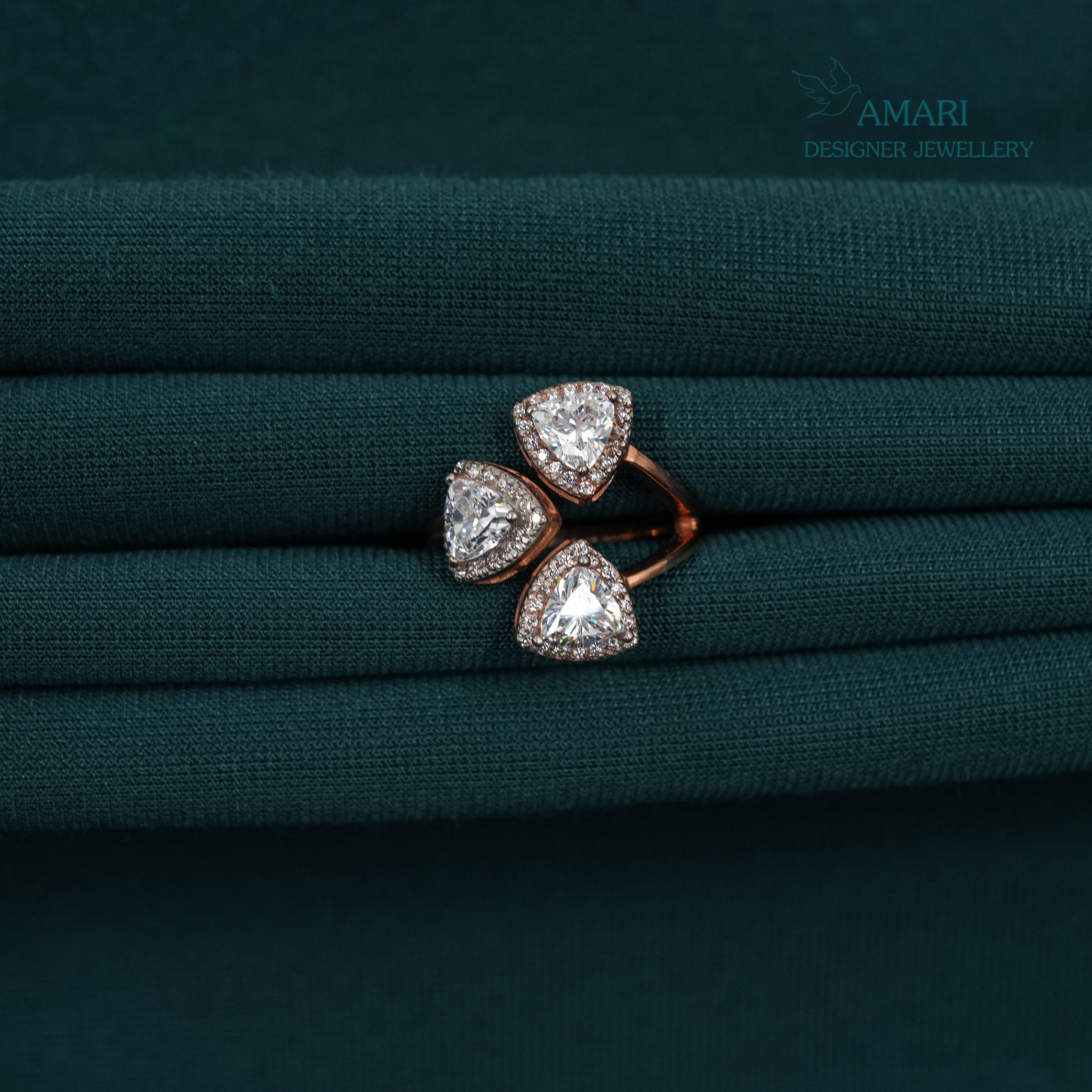 Elegant Mind Silver Ring -