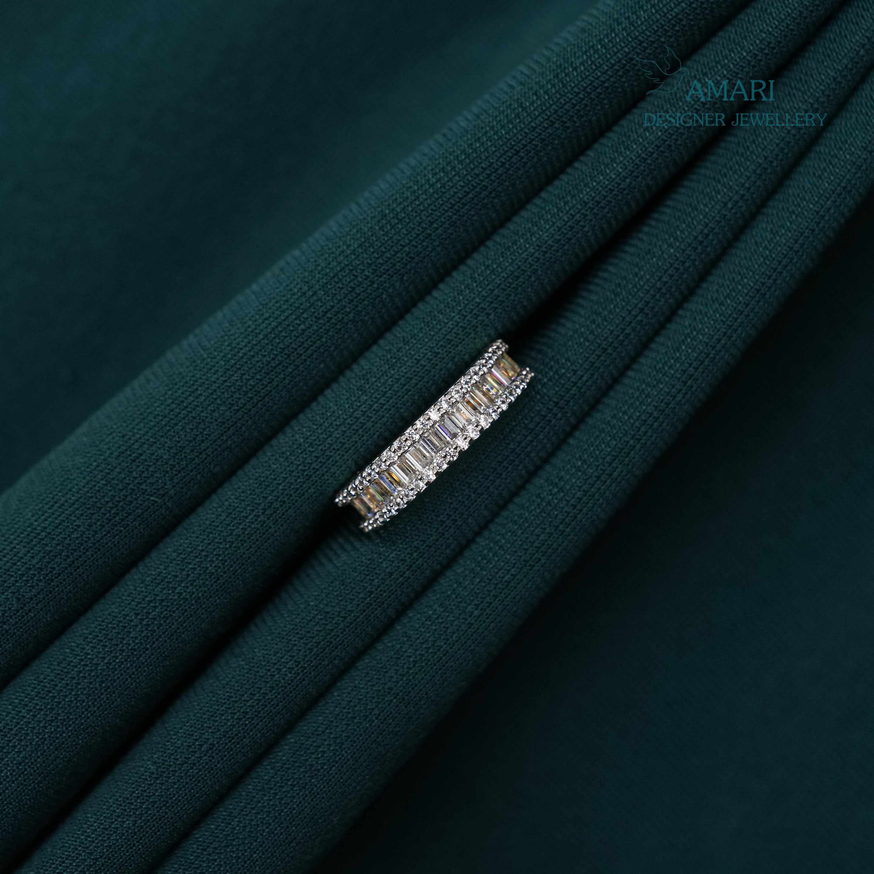 Natural Shine Silver Ring -