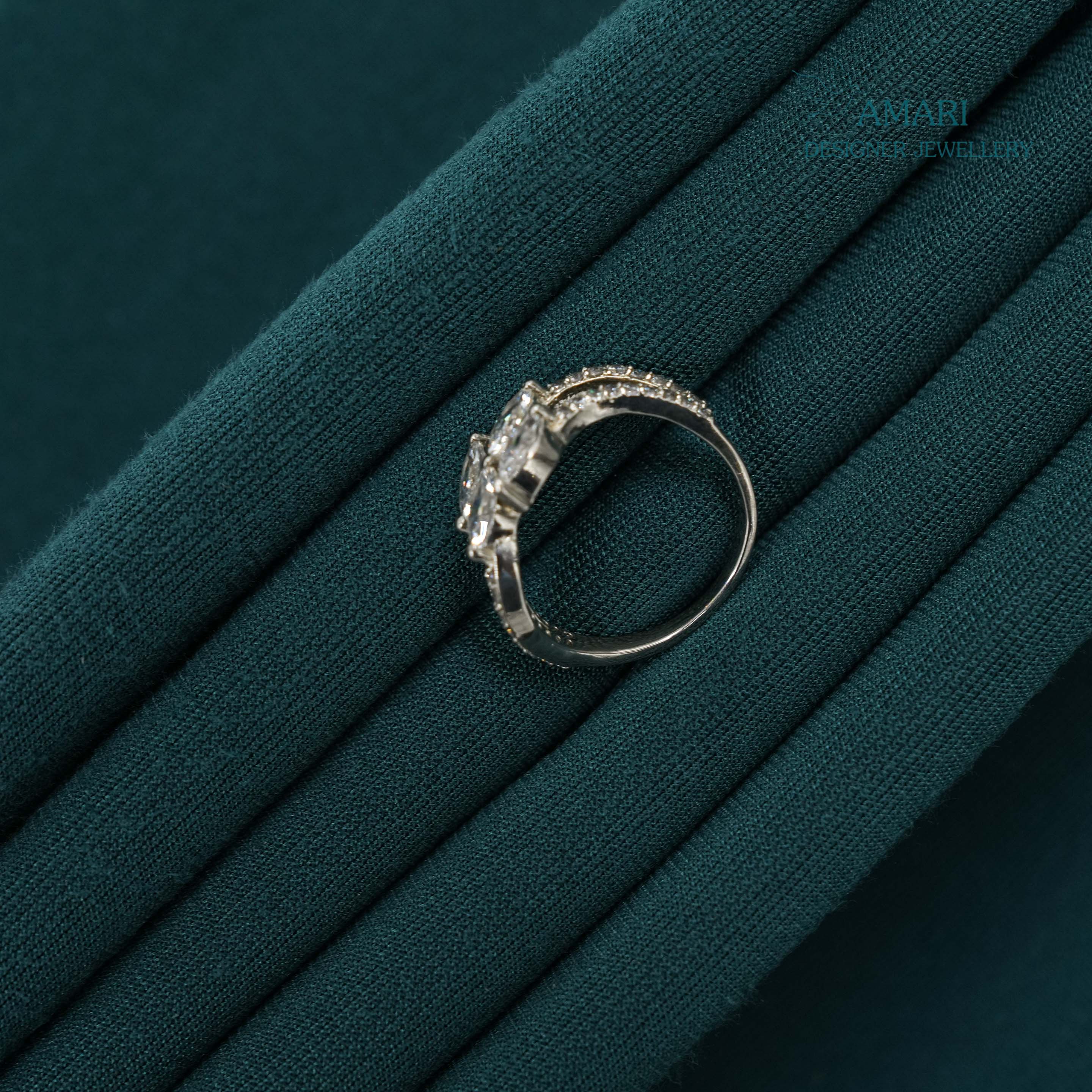 Bright Silver Ring -