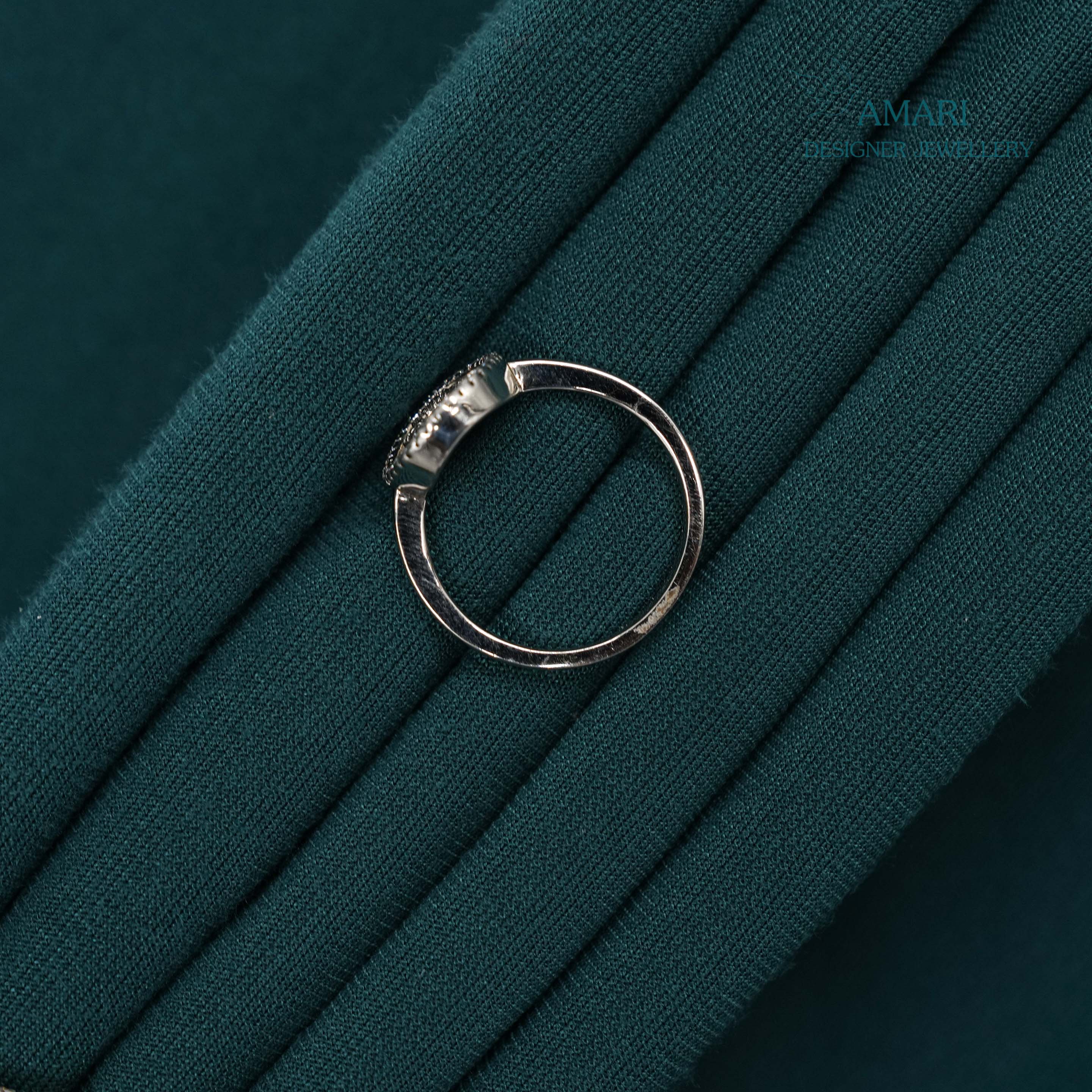 Calm Silver Ring -