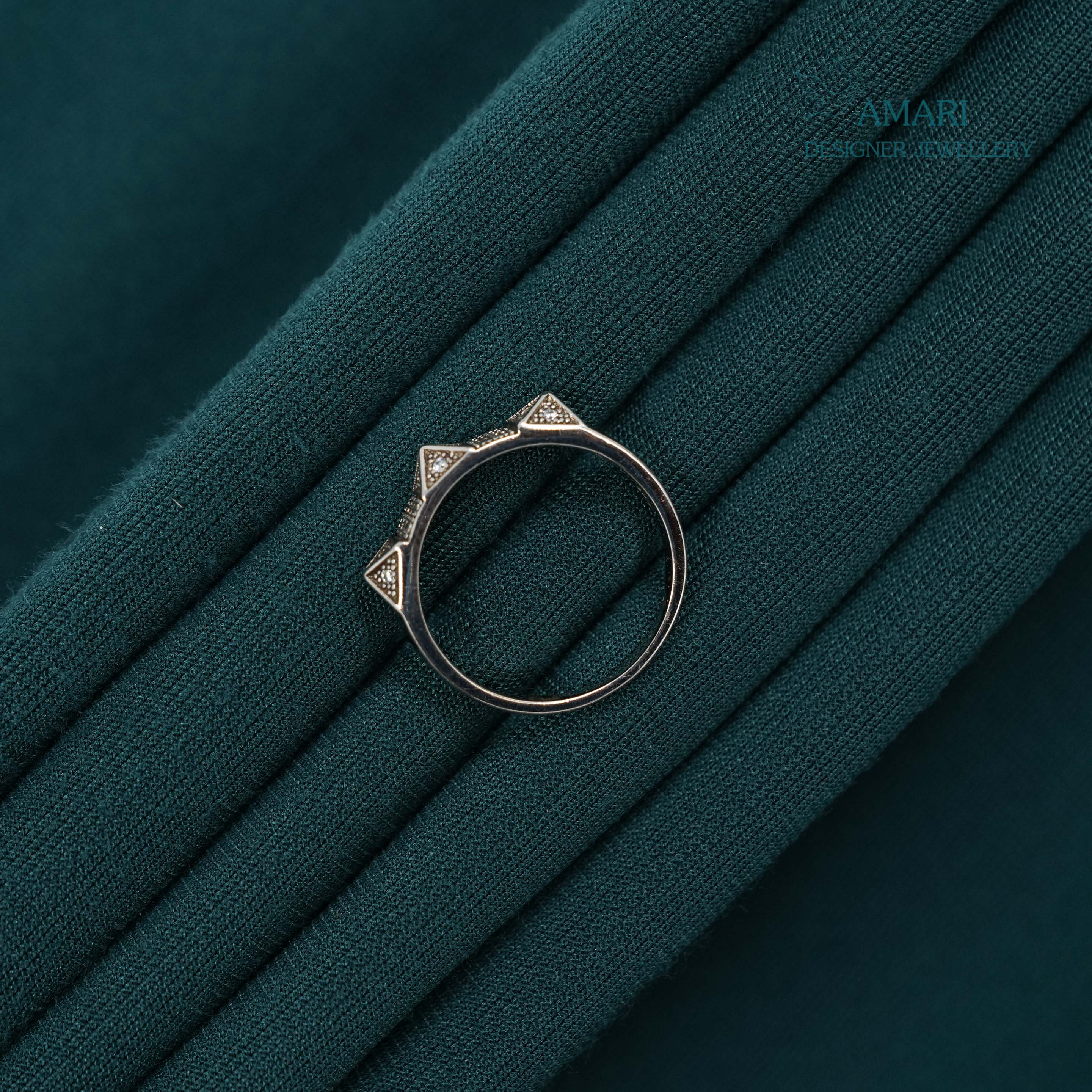 Gentle Shine Silver Ring -