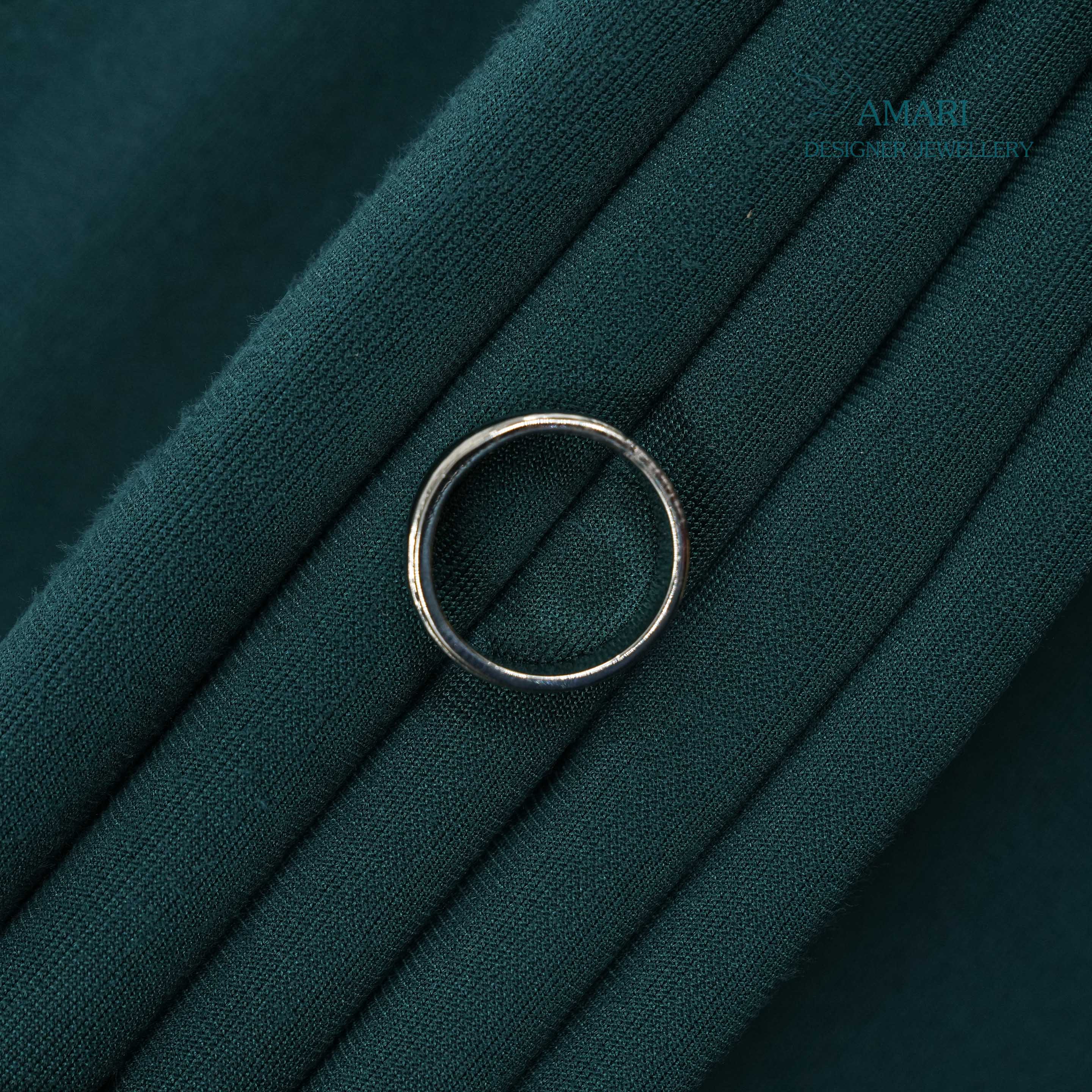 All Day Silver Ring -