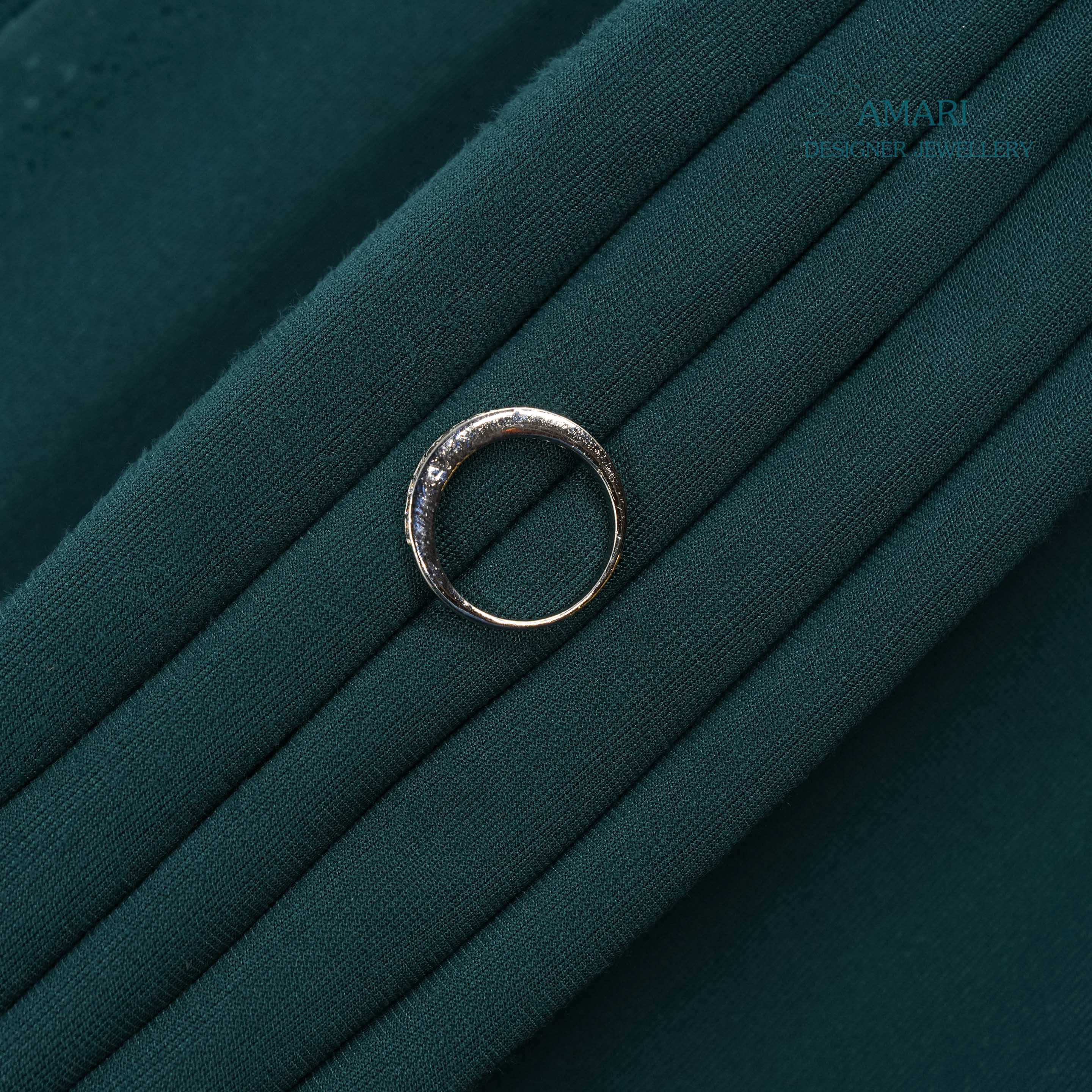 Natural Style Silver Ring -