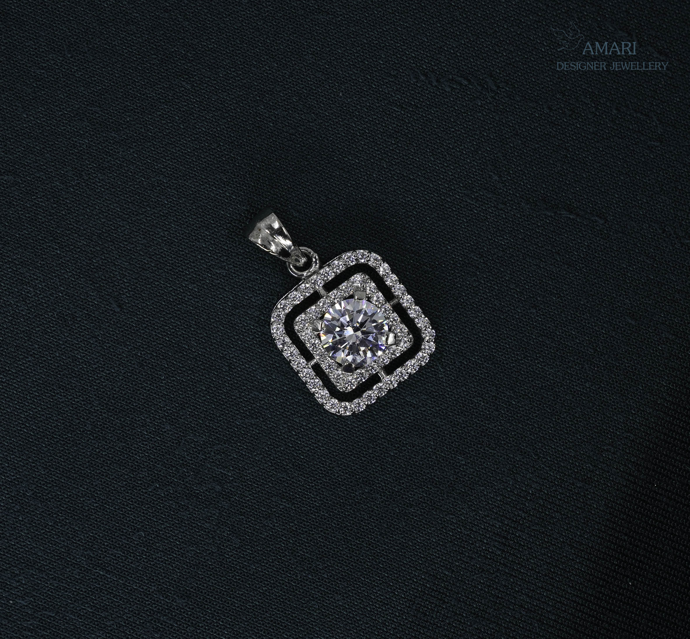 Simple Square Shape Pendant