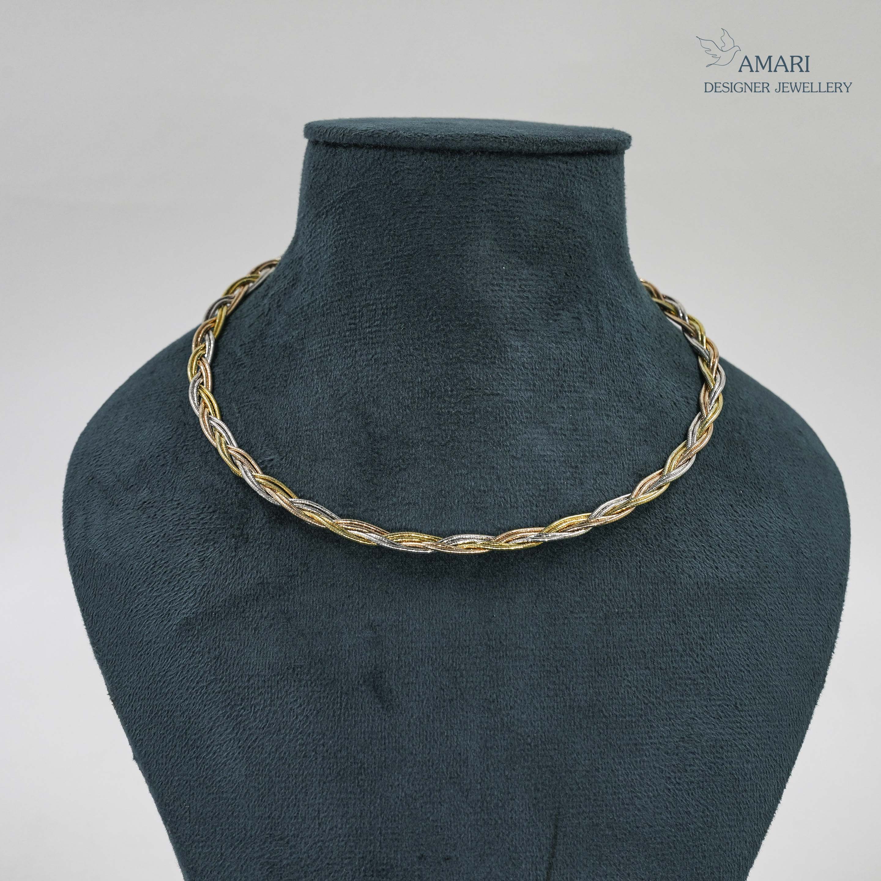 Silver Braided Royal Chain - Delicate Chains