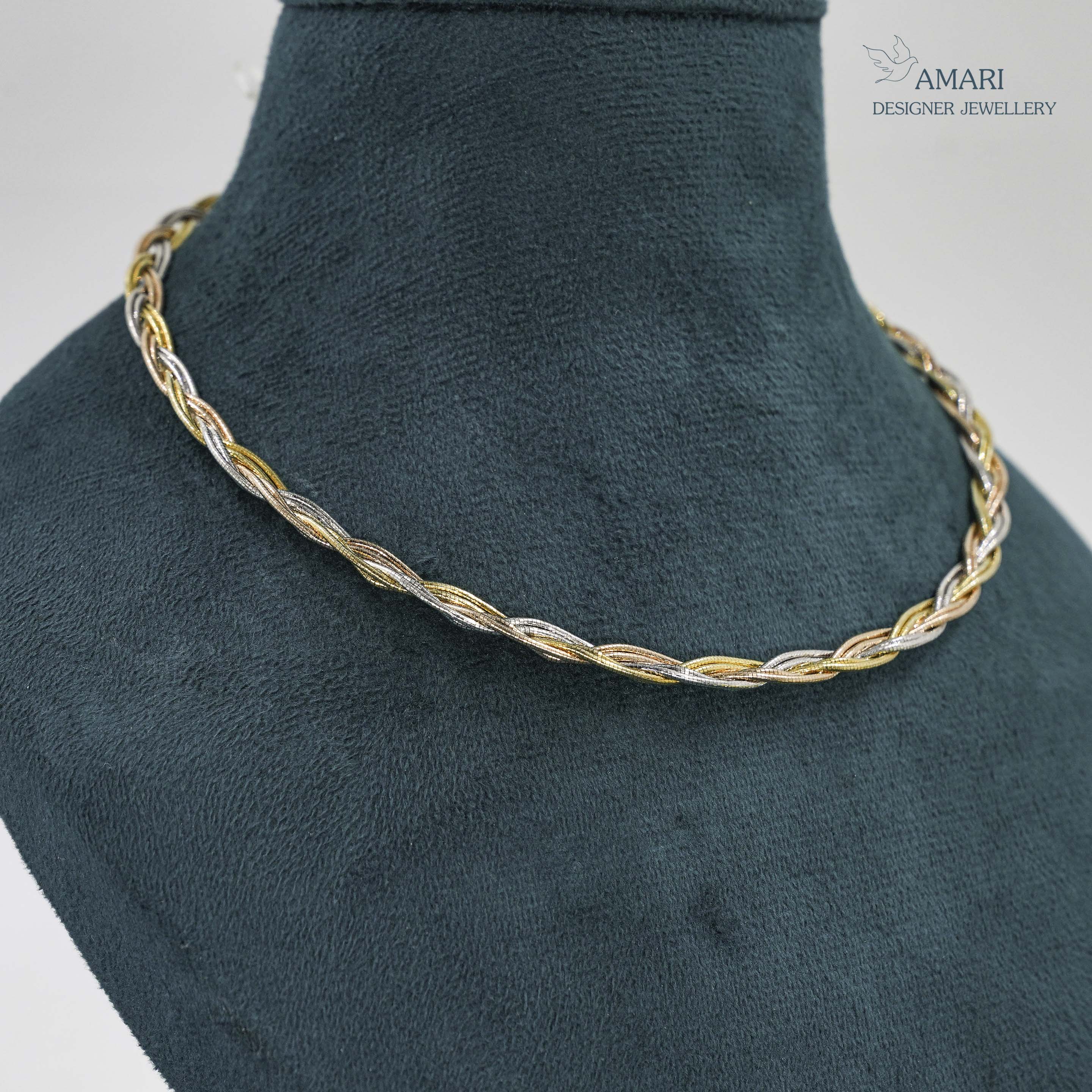 Silver Braided Royal Chain - Delicate Chains
