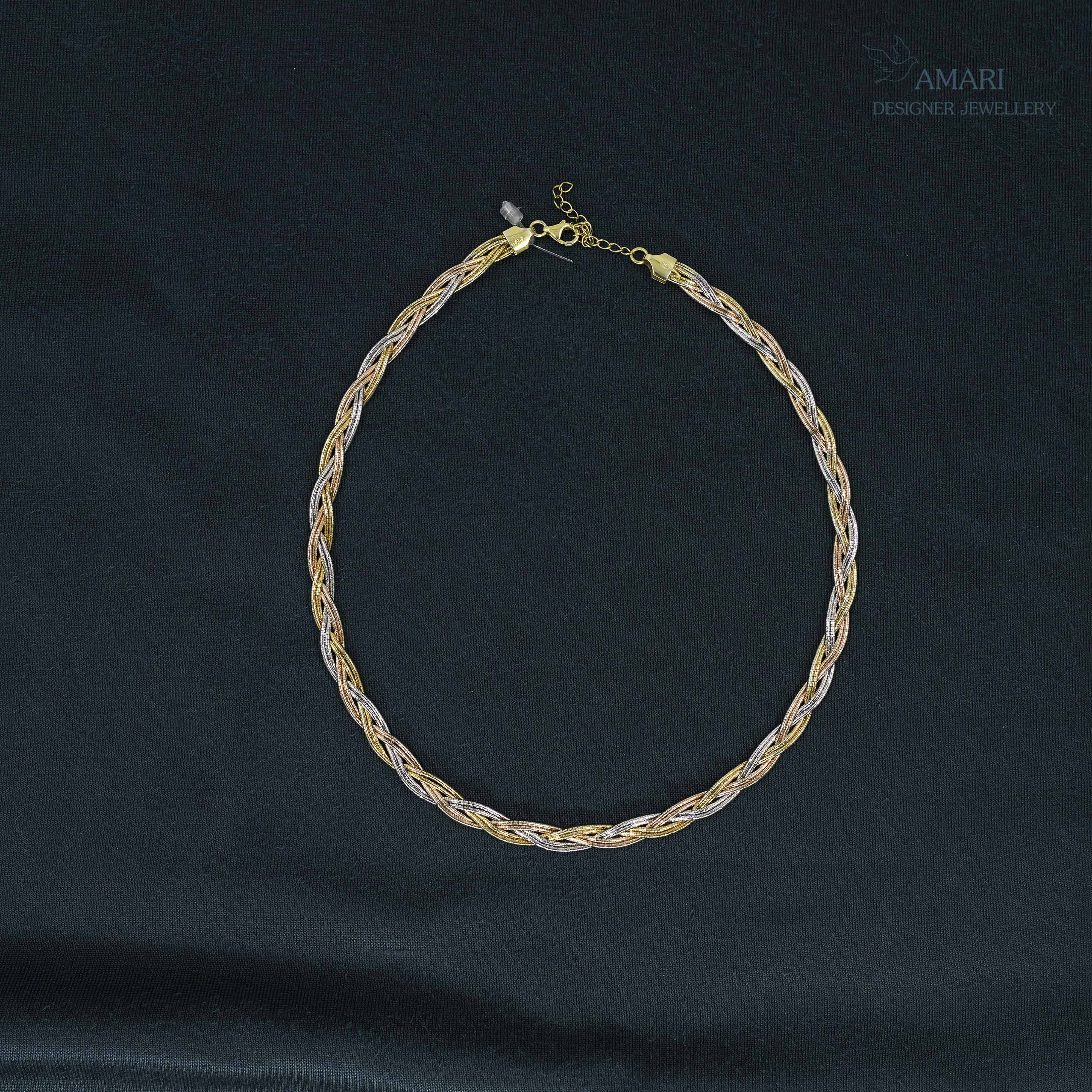 Silver Braided Royal Chain - Delicate Chains