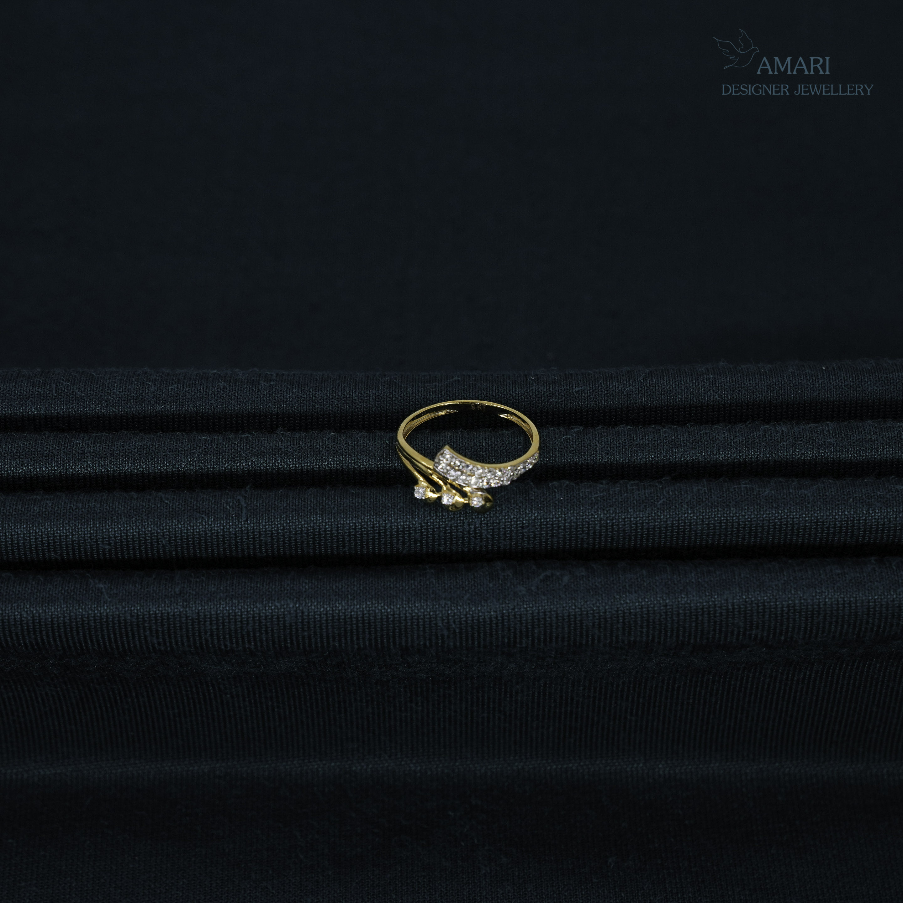 Gold Ring Nine KT -