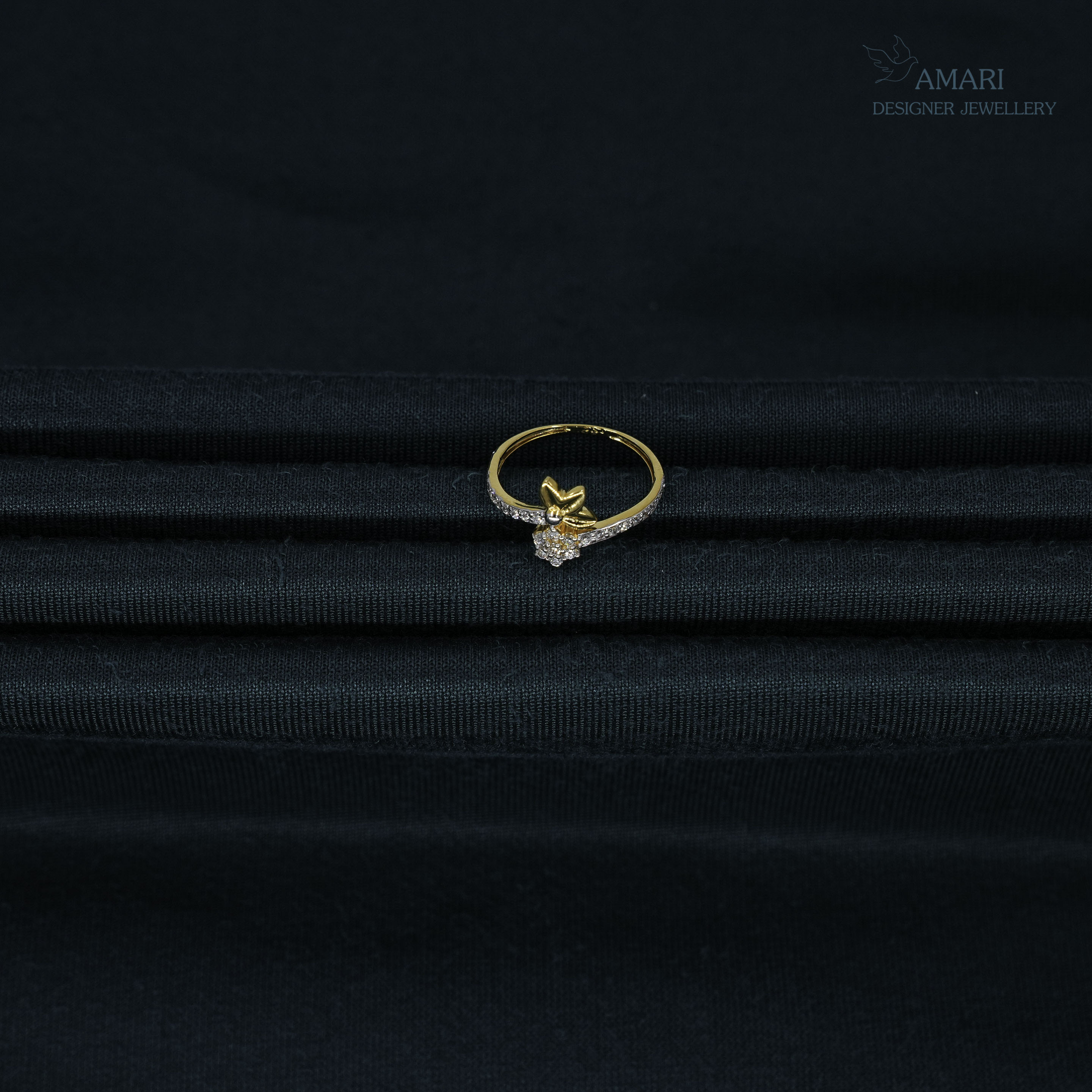 Gold Ring Nine KT -