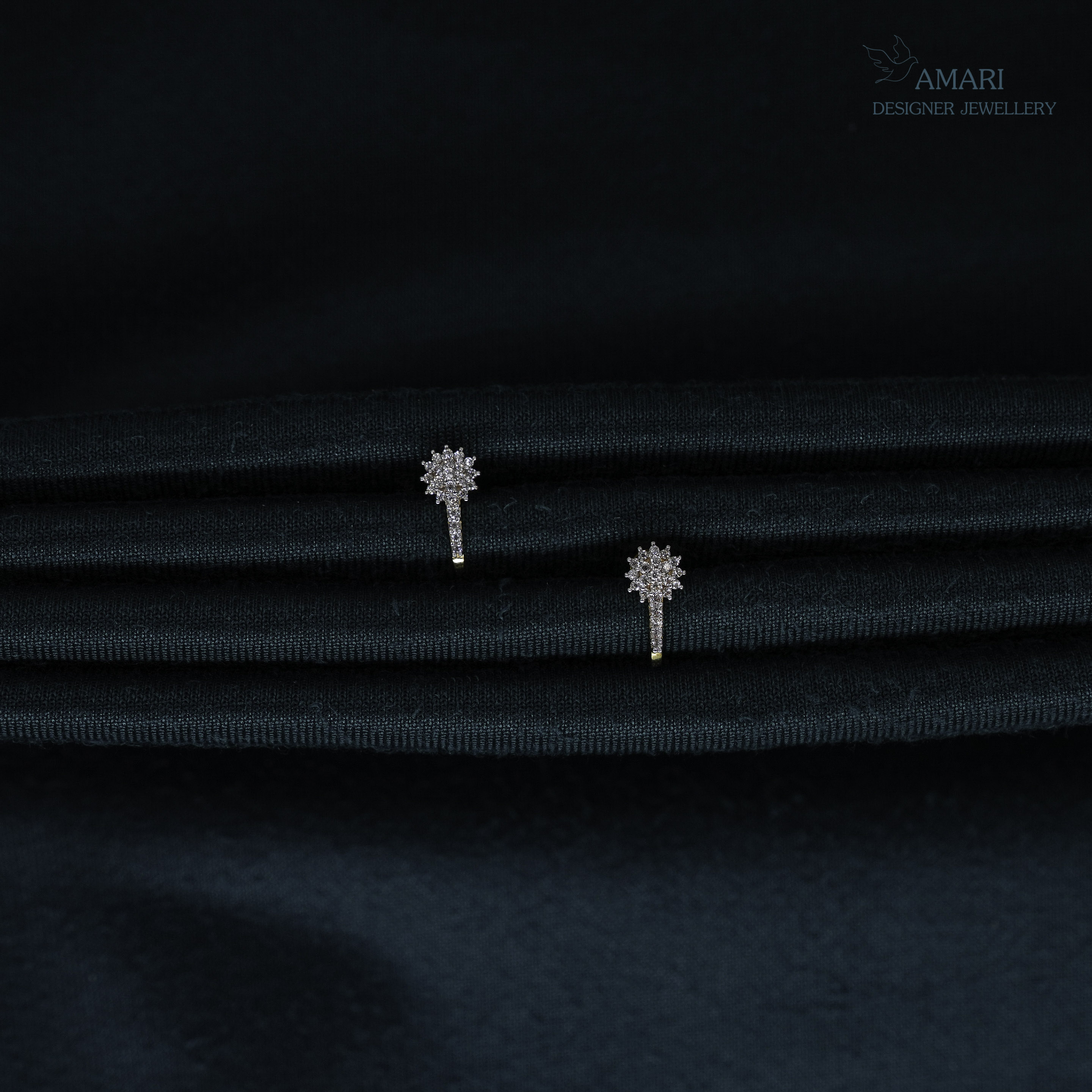 Gold Earring Nine KT -