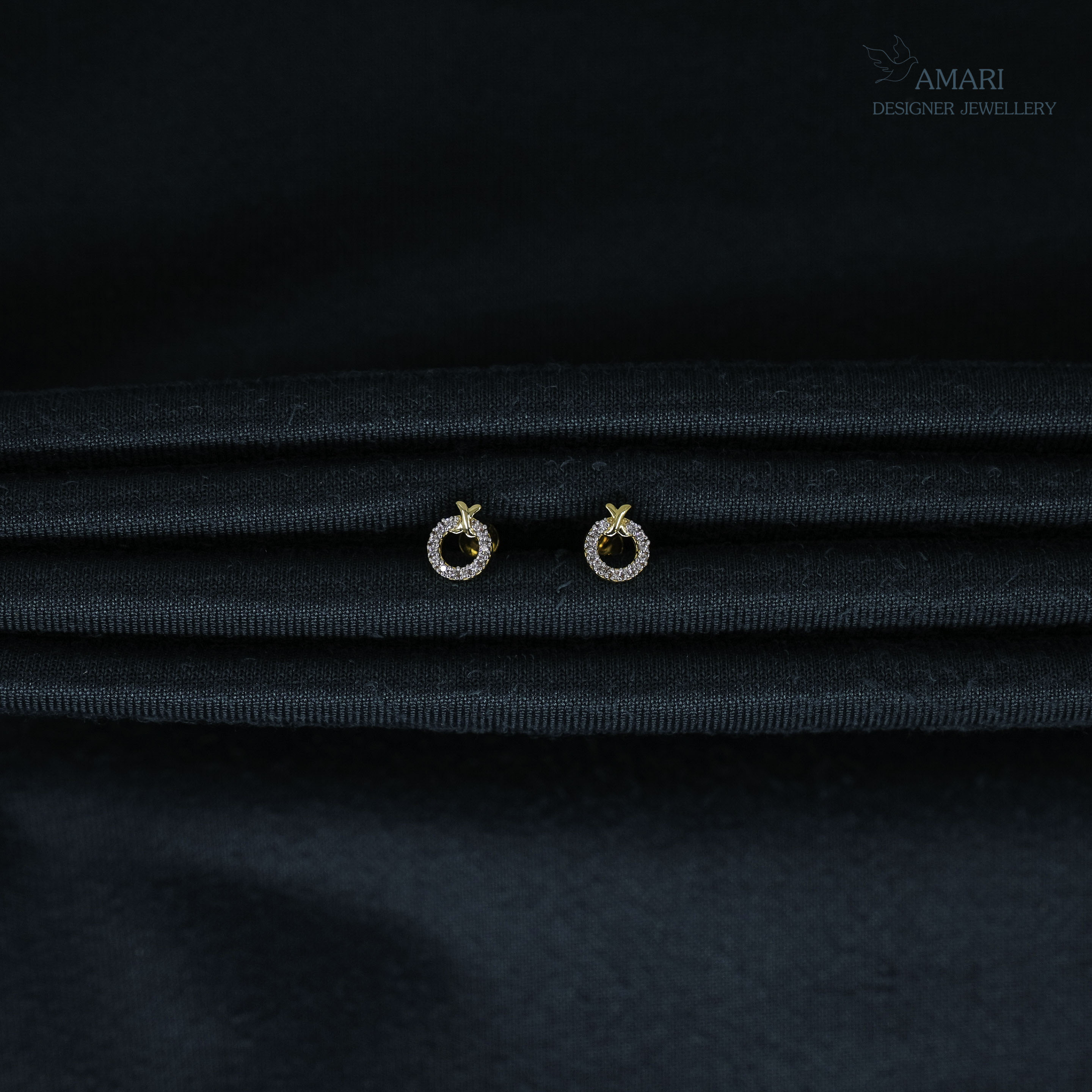 Gold Earring Nine KT -