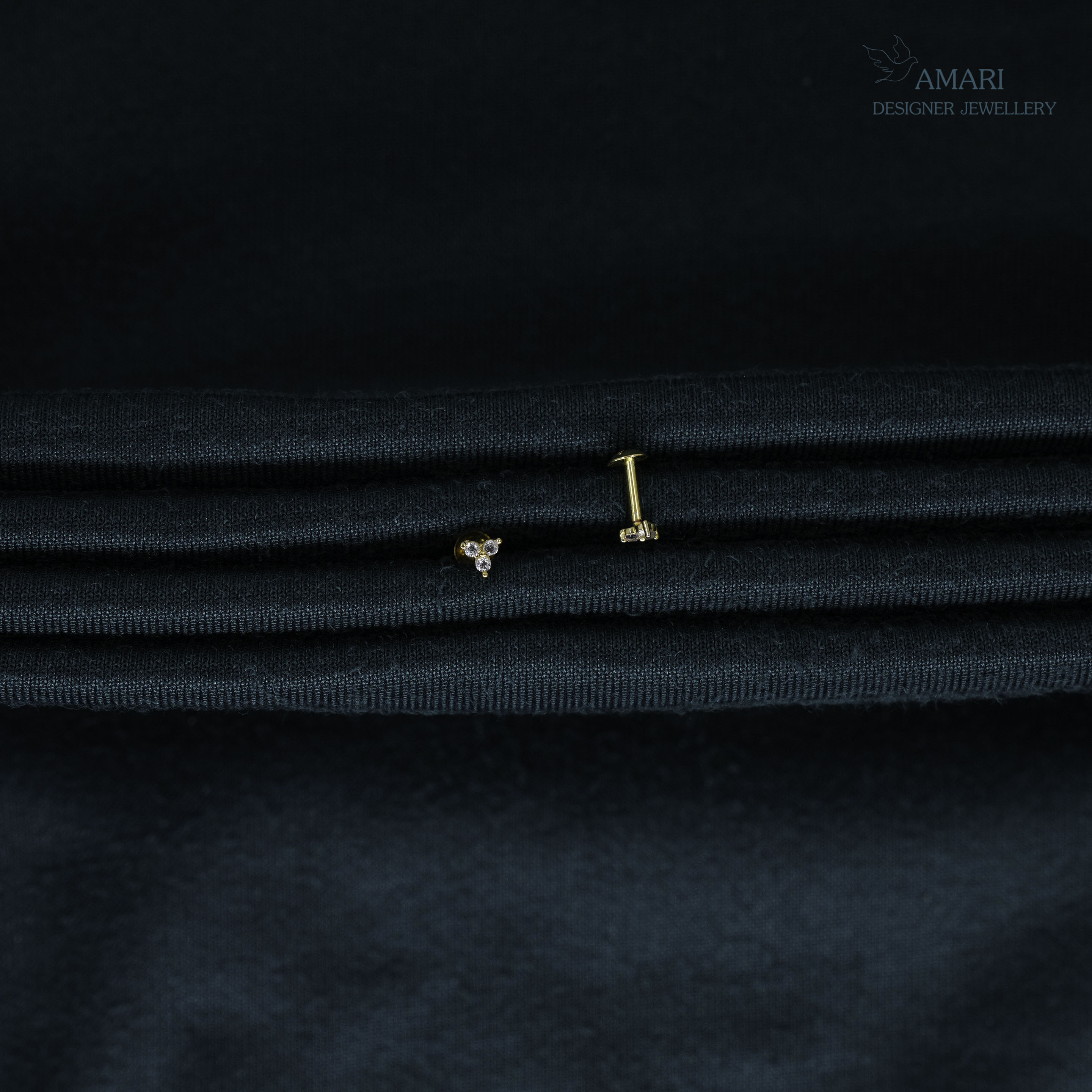 Gold Earring Nine KT -