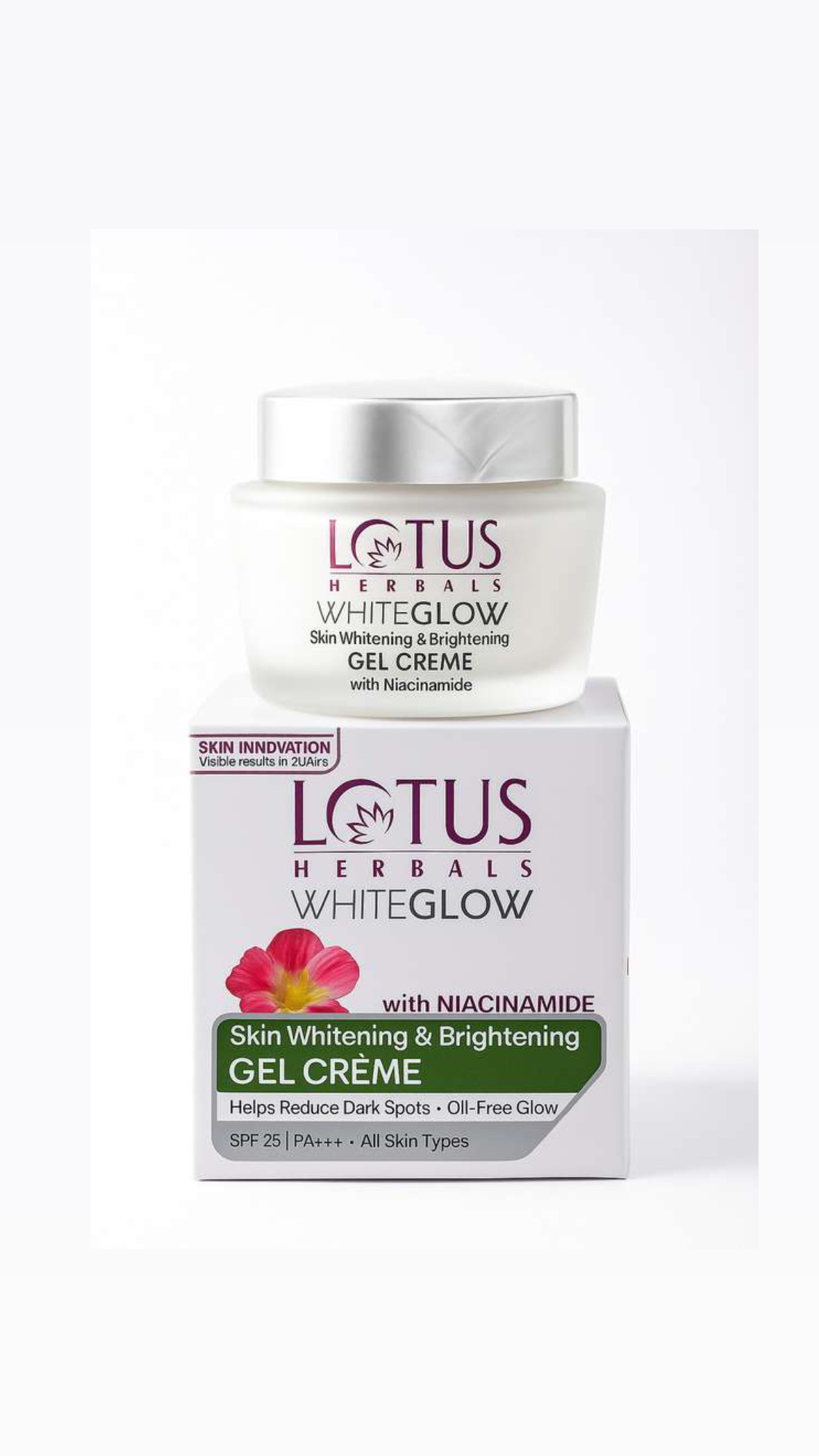 Lotus Herbals Skin Whitening & Brightening Gel Creme