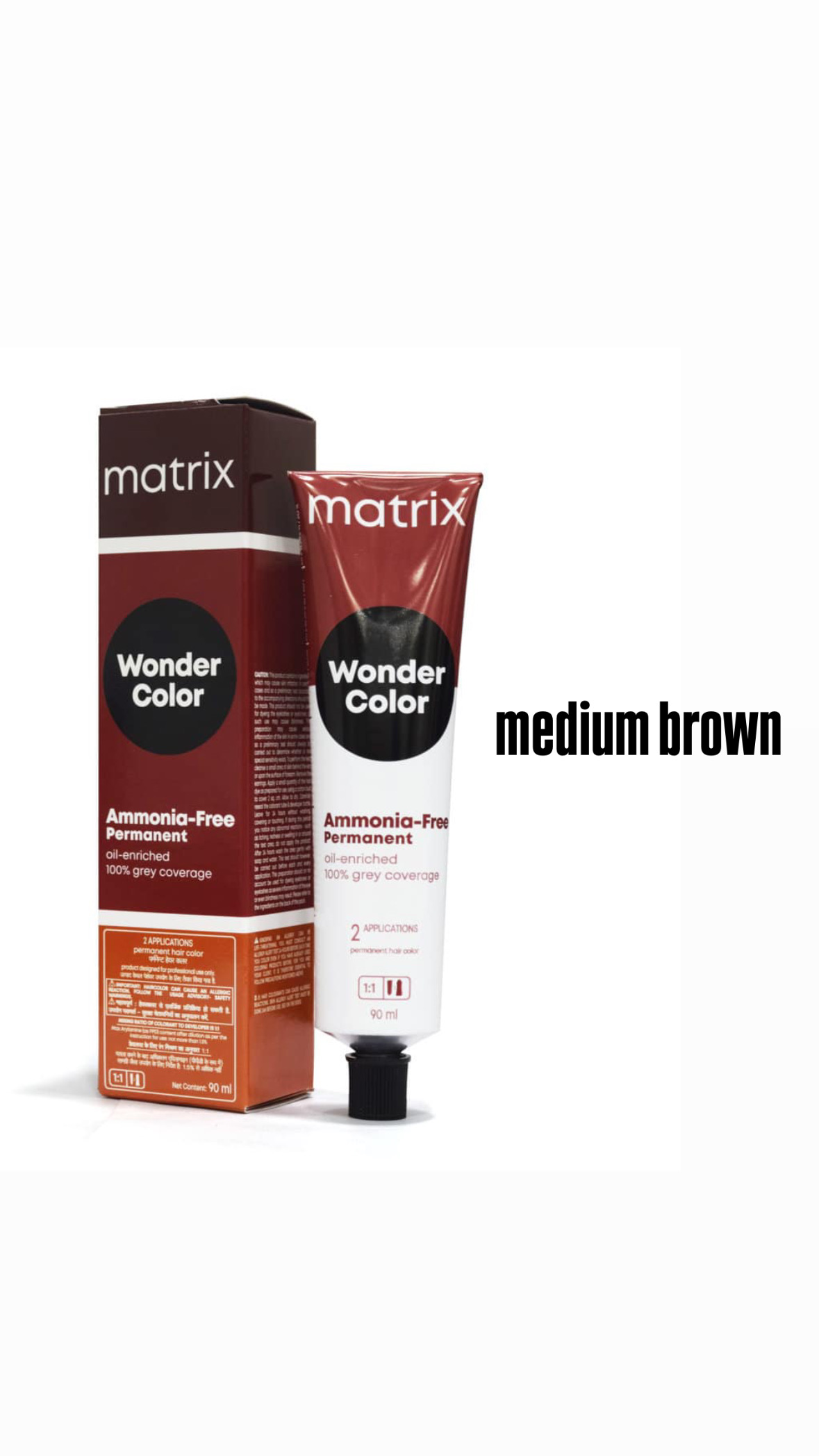 Matrix Wonder Color Medium Brown
